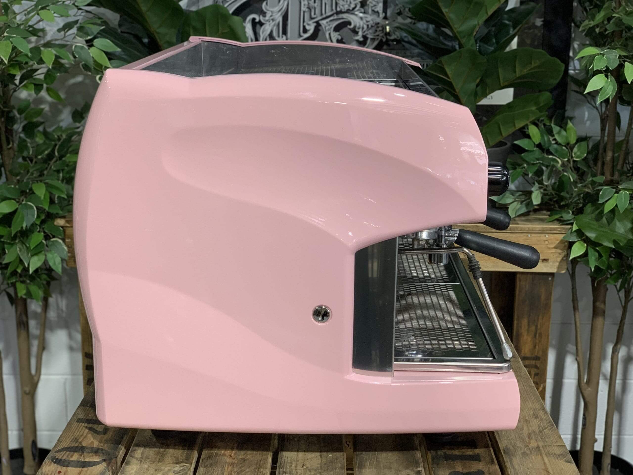 Wega Polaris Baby - 2 Group Commercial Espresso Machine - Pink