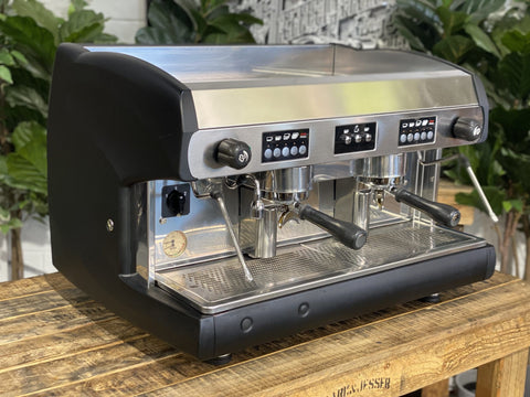 Wega Polaris 2 Group Matte Black Espresso Coffee Machine