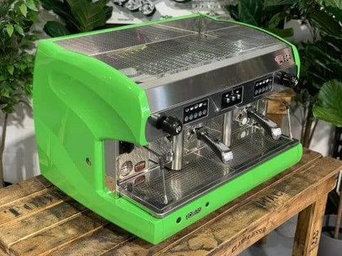 Wega Polaris Pale - 2 Group Commercial Espresso Machine - Green
