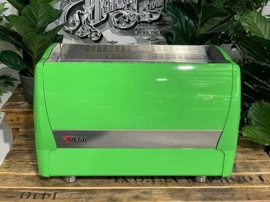 Wega Polaris Pale - 2 Group Commercial Espresso Machine - Green