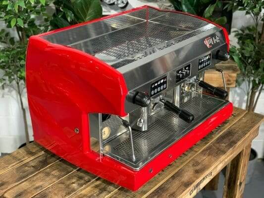 Wega Polaris - 2 Group Commercial Espresso Machine - Red
