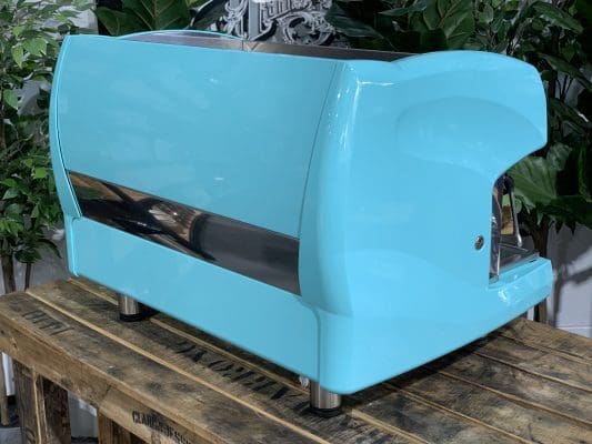 Wega Polaris Tiffany - 2 Group Commercial Espresso Machine - Blue