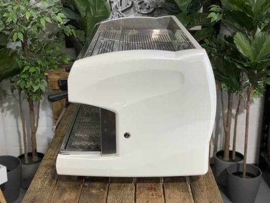 Wega Polaris High Cup - 3 Group Commercial Espresso Machine - White