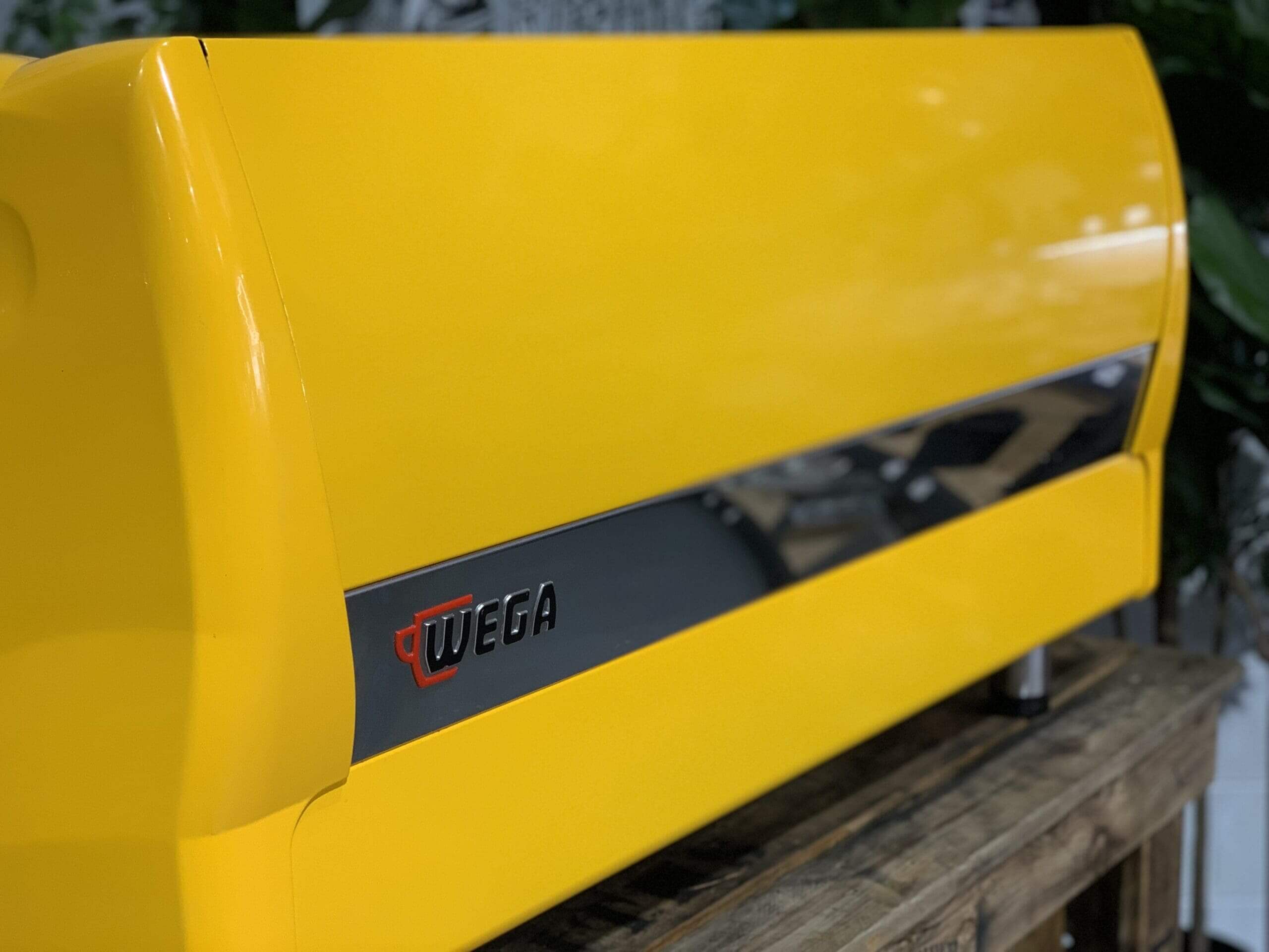 Wega Polaris High Cup - 3 Group Commercial Espresso Machine - Yellow