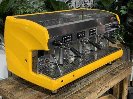 Wega Polaris - 3 Group Commercial Espresso Machine - Yellow