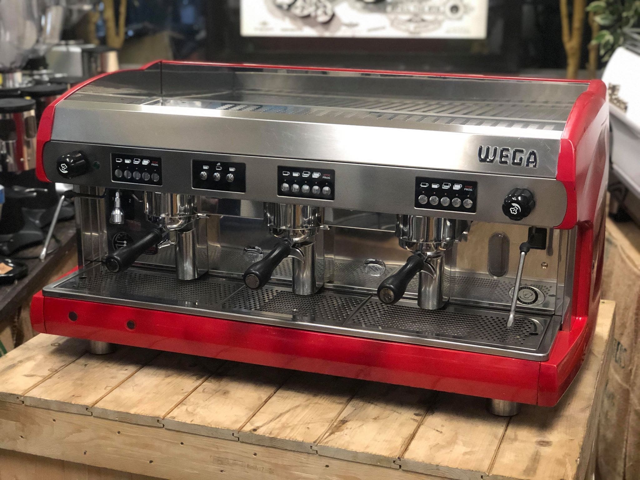 Wega Polaris 3 Group Low Cup Red