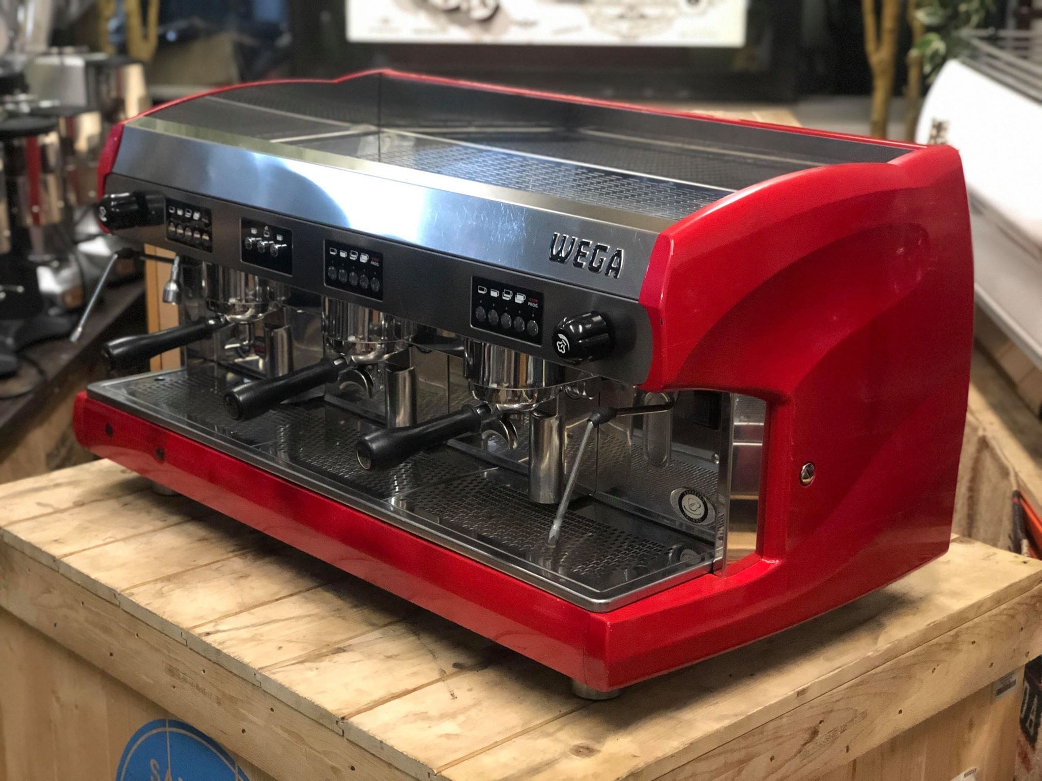 Wega Polaris 3 Group Low Cup Red