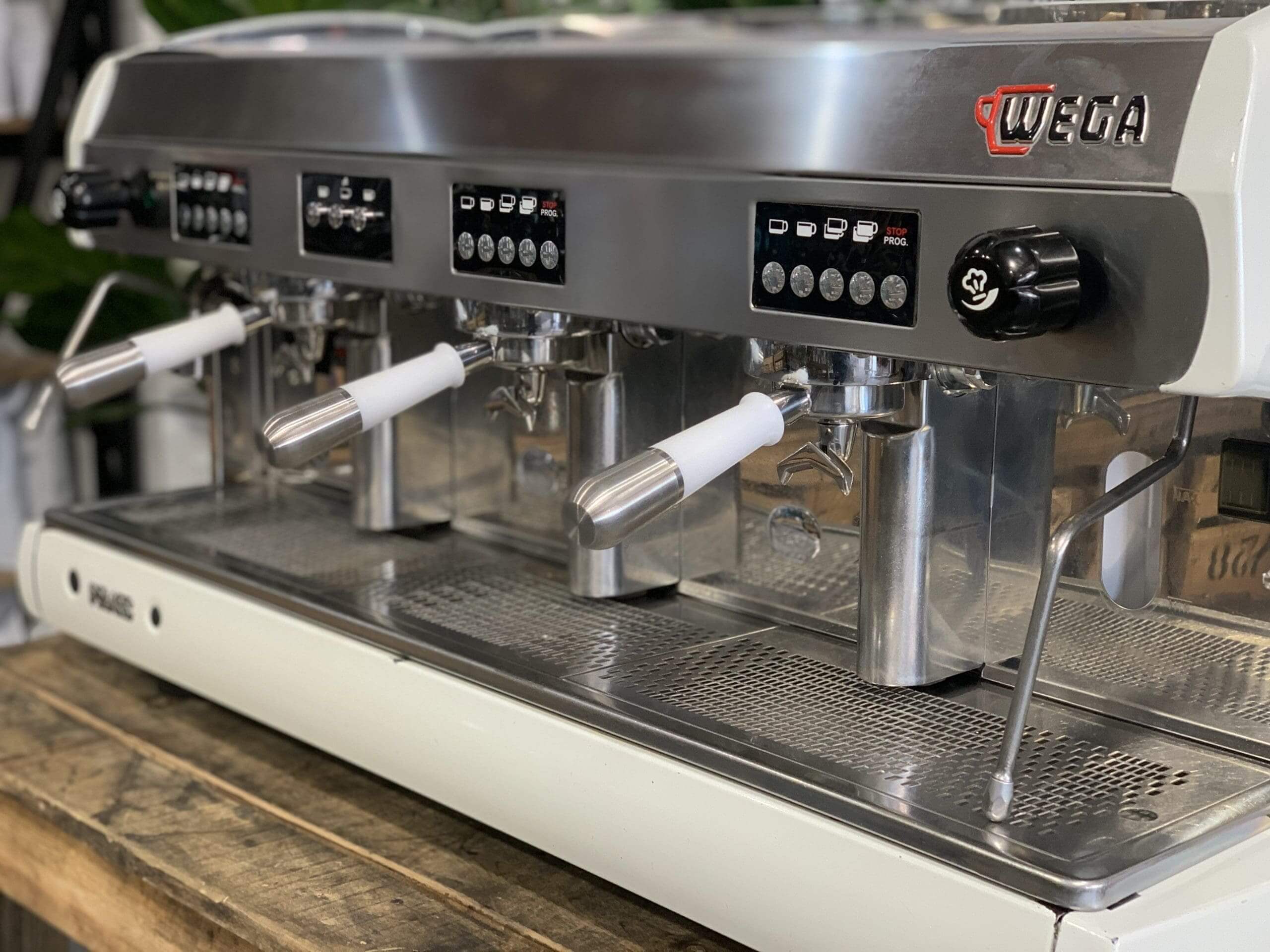 Wega Polaris - 3 Group Commercial Espresso Machine - White