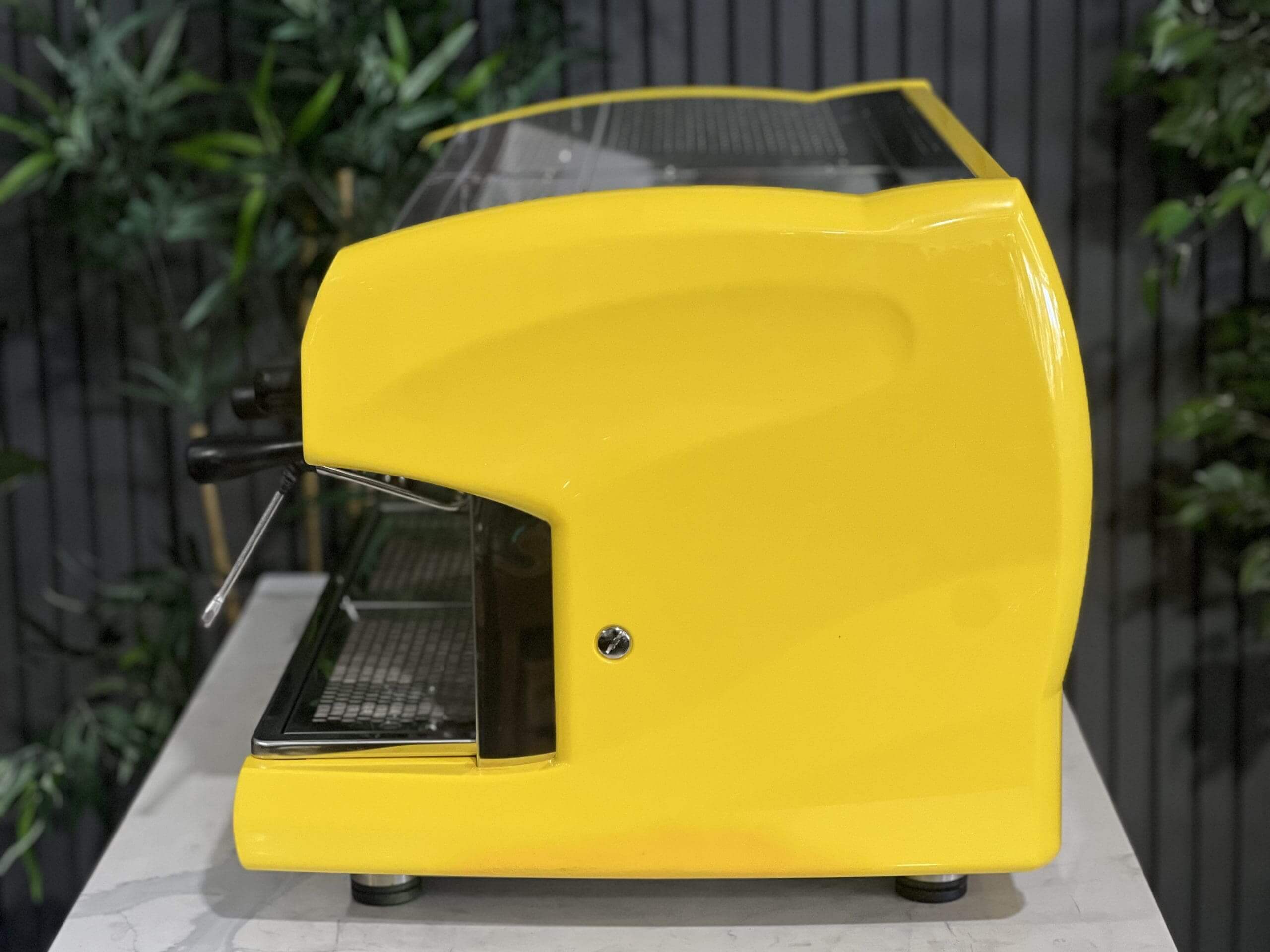 Wega Polaris High Cup - 2 Group Commercial Espresso Machine - Yellow