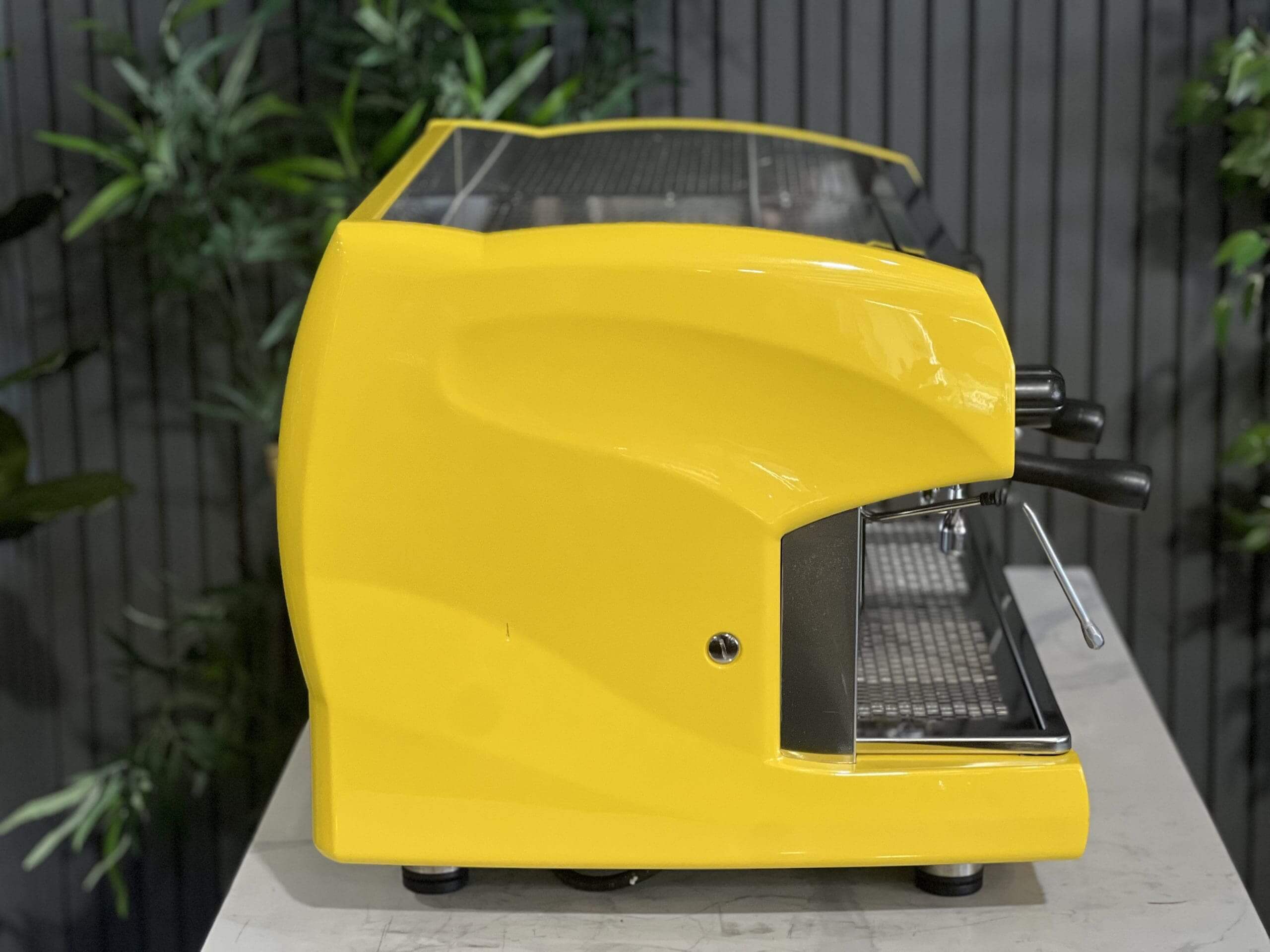 Wega Polaris High Cup - 2 Group Commercial Espresso Machine - Yellow