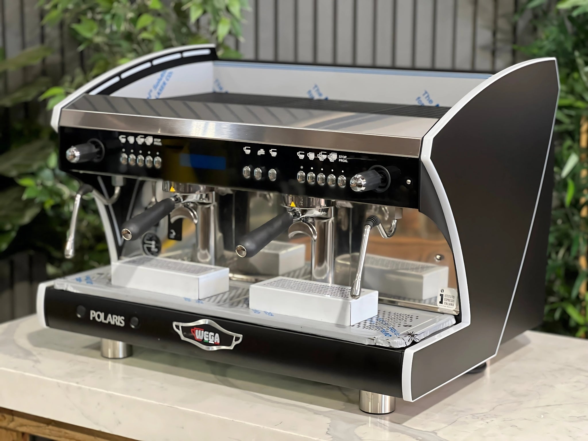 Wega Polaris Tron - 2 Group Commercial Espresso Machine - Black