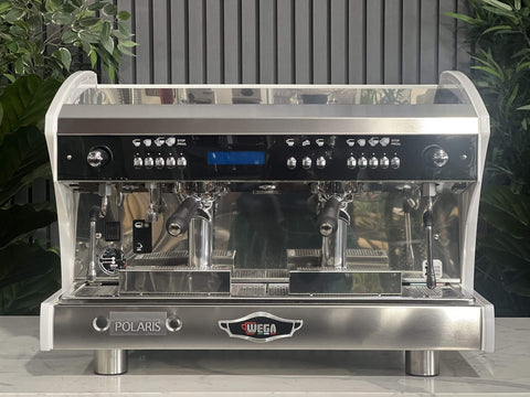 Wega Polaris Tron - 2 Group Commercial Espresso Machine - White
