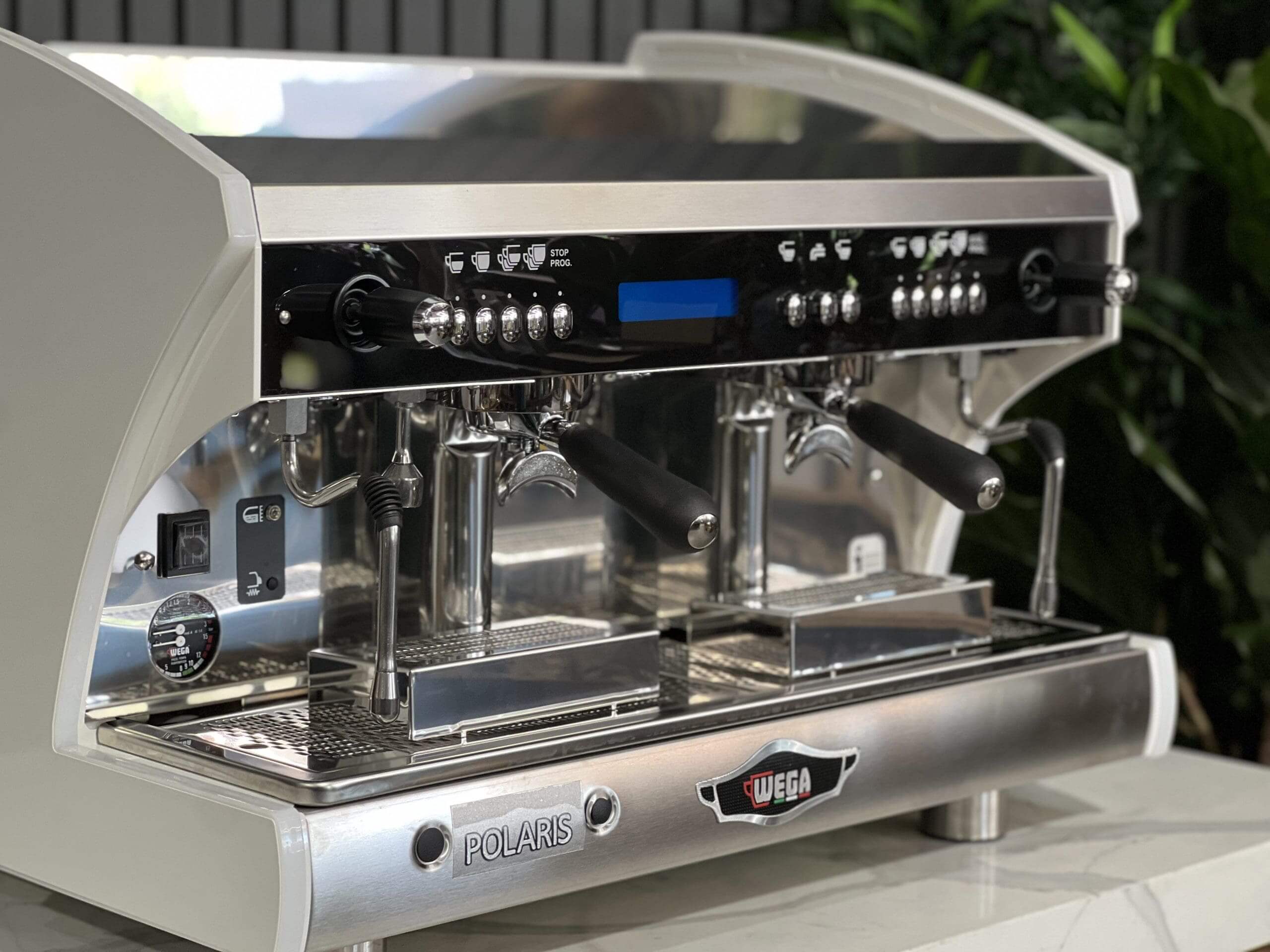 Wega Polaris Tron - 2 Group Commercial Espresso Machine - White