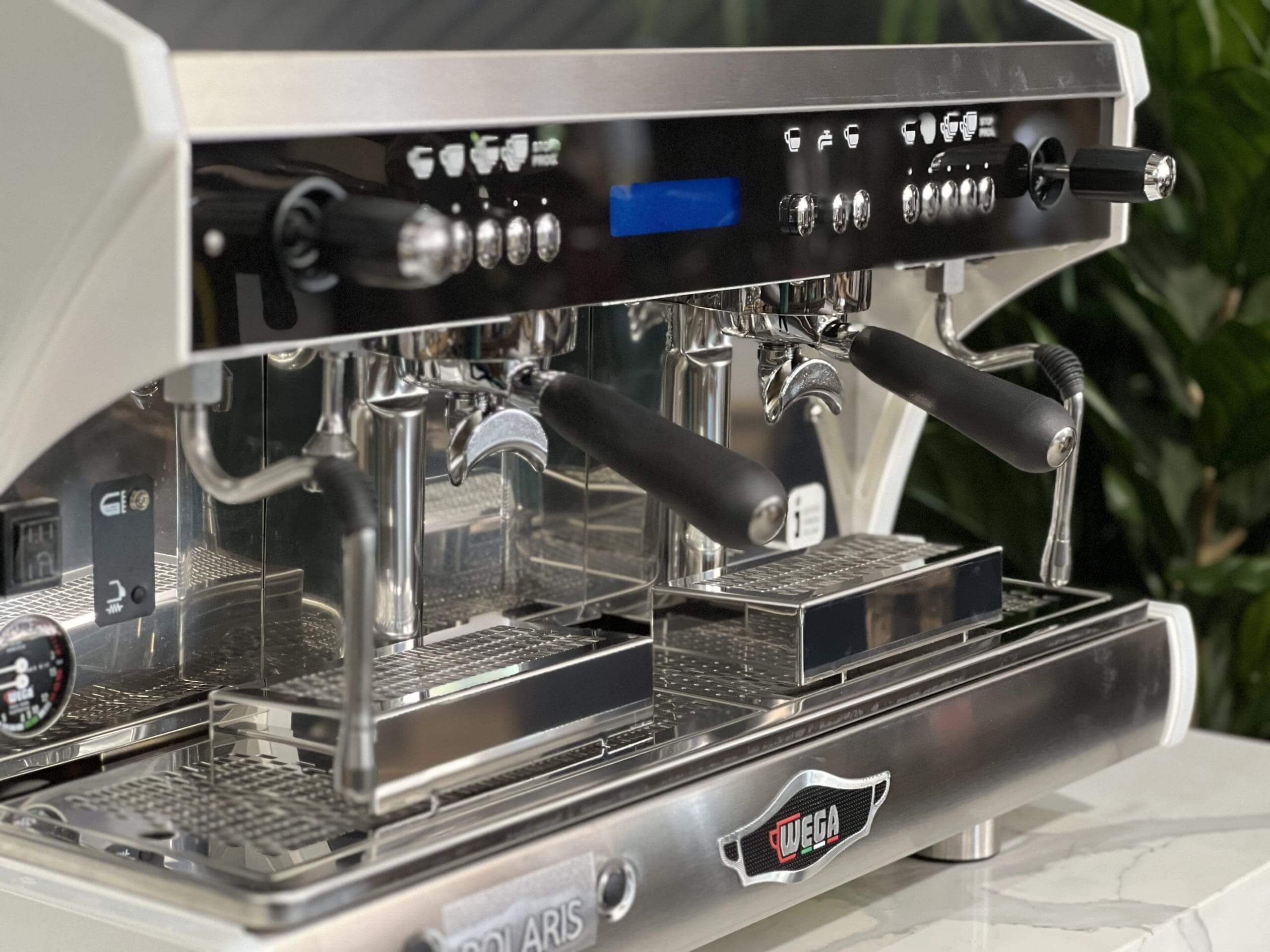 Wega Polaris Tron - 2 Group Commercial Espresso Machine - White