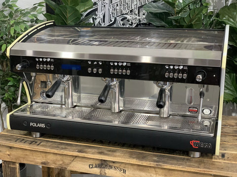 Wega Polaris Tron - 3 Group Commercial Espresso Machine - Black