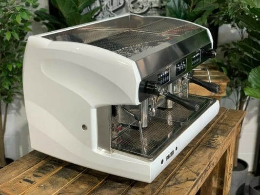 Wega Polaris - 2 Group Commercial Espresso Machine - White