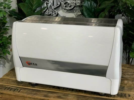 Wega Polaris - 2 Group Commercial Espresso Machine - White