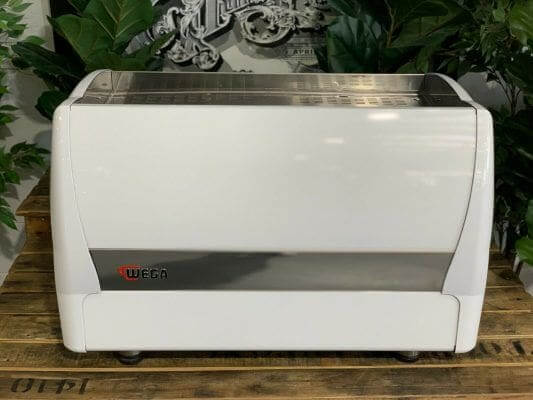 Wega Polaris - 2 Group Commercial Espresso Machine - White
