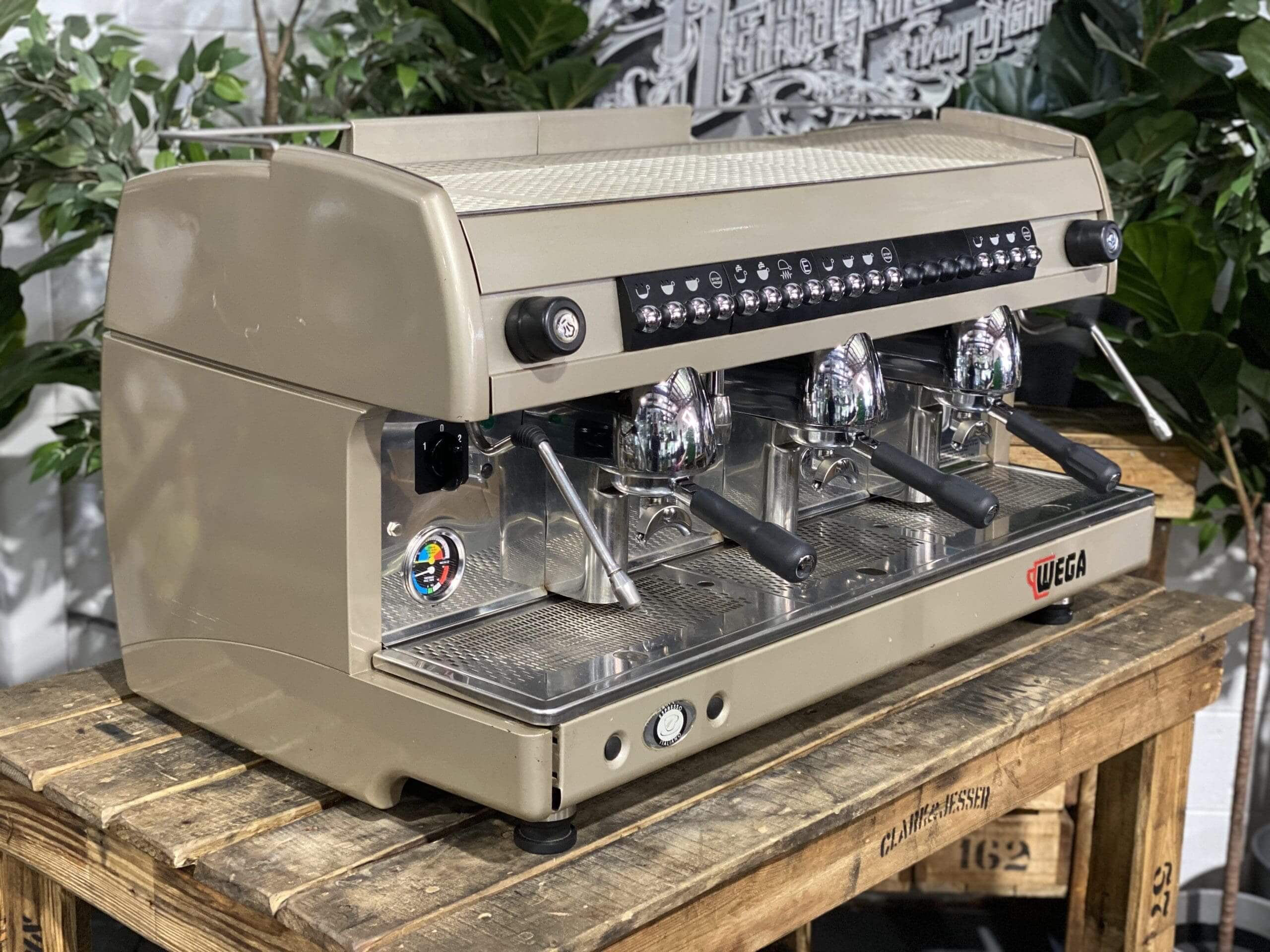 Wega Sphera - 3 Group Commercial Espresso Machine - Sand