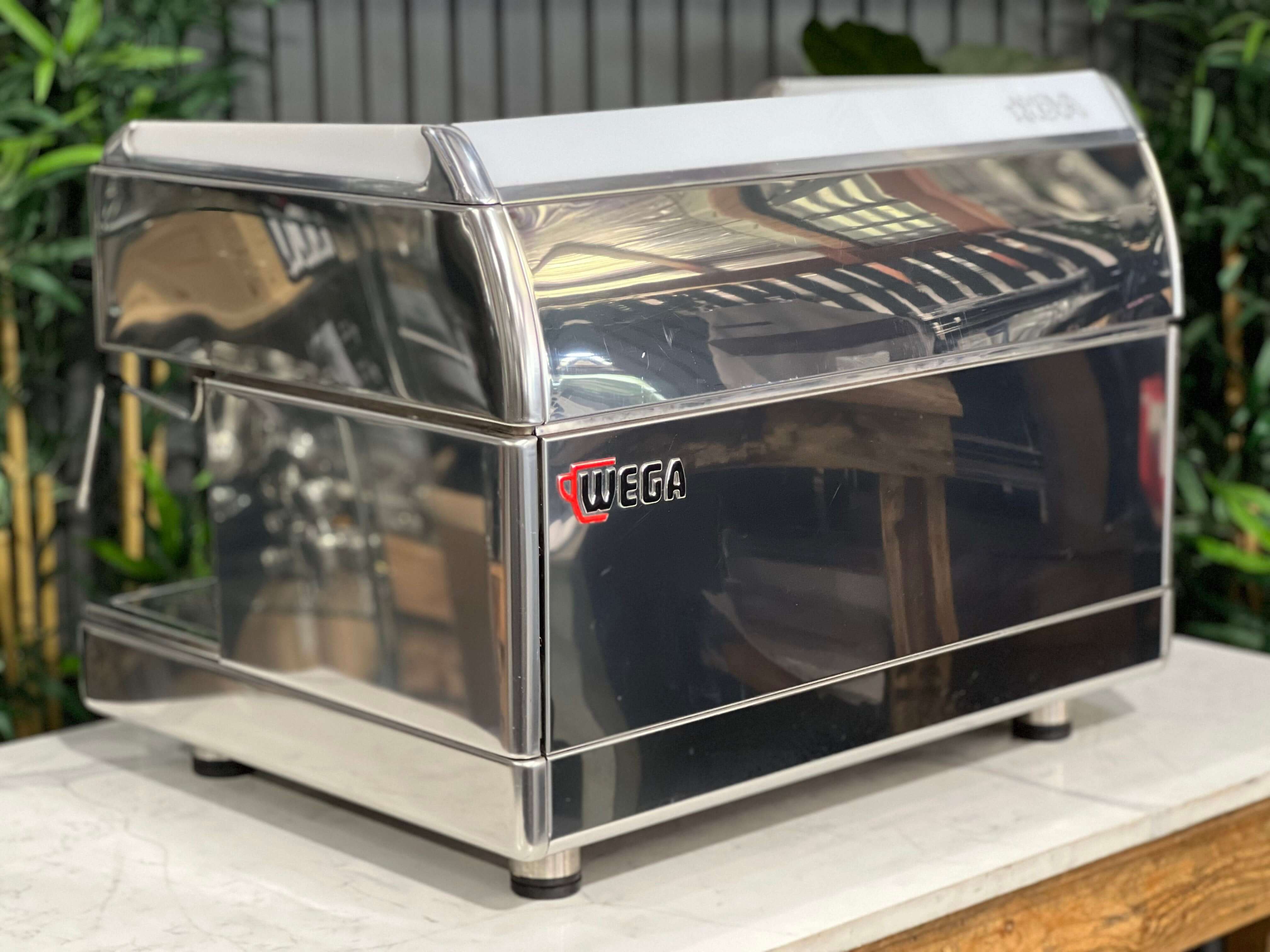Wega Nova - 2 Group Commercial Espresso Machine - Stainless Steel