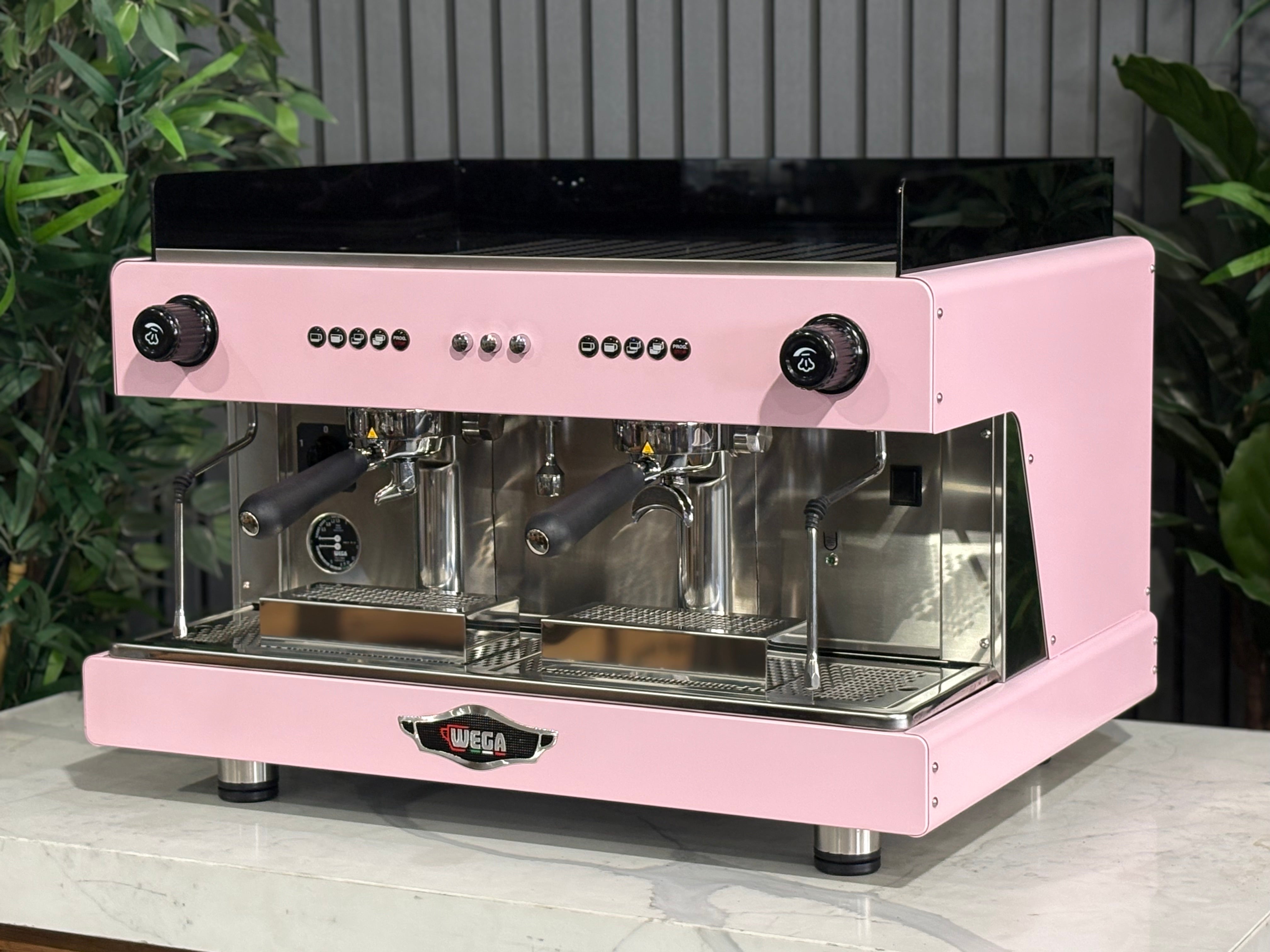 Wega Pegaso EVD - 2 Group Commercial Espresso Machine - Pink Lily