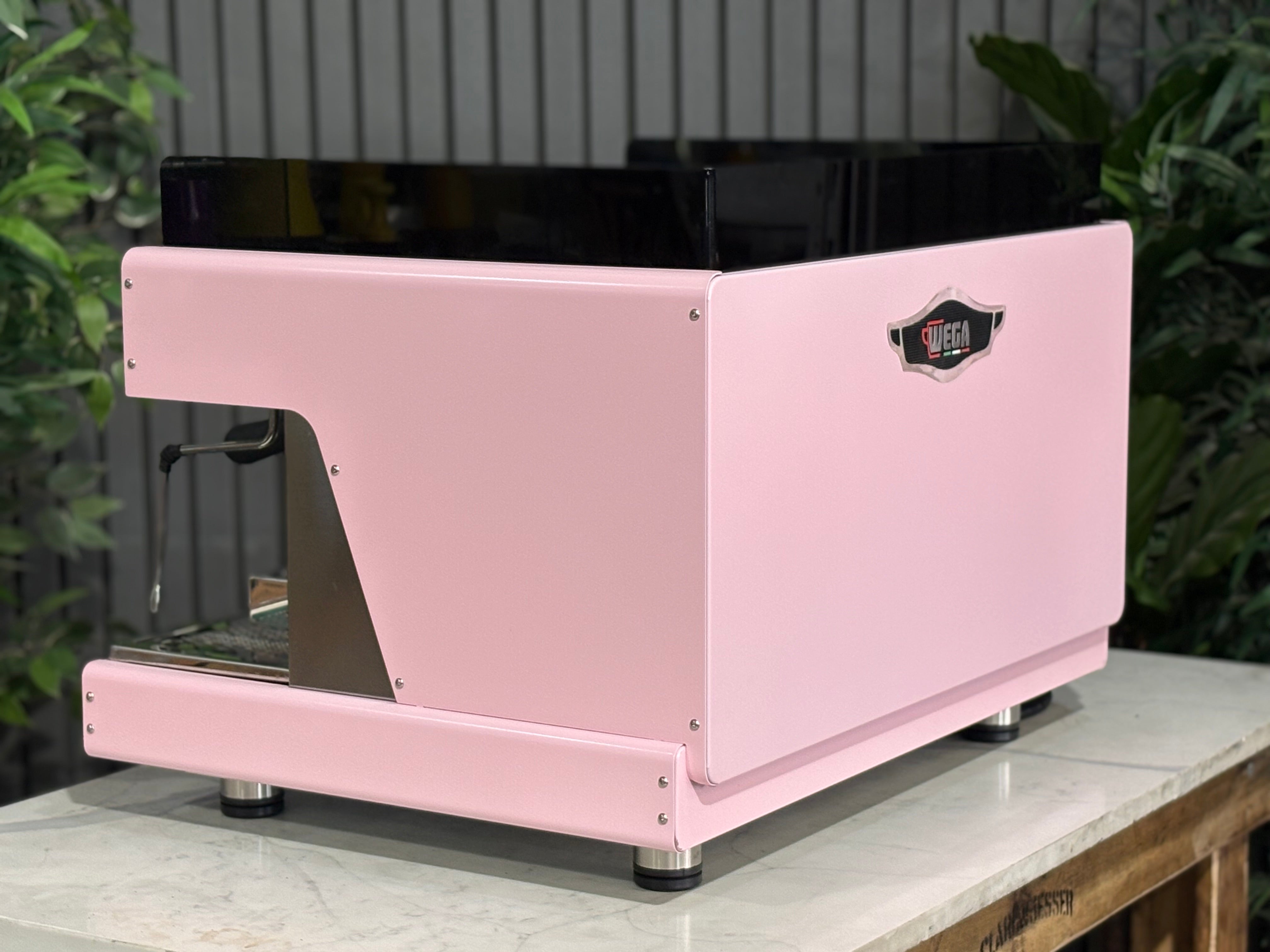 Wega Pegaso EVD - 2 Group Commercial Espresso Machine - Pink Lily
