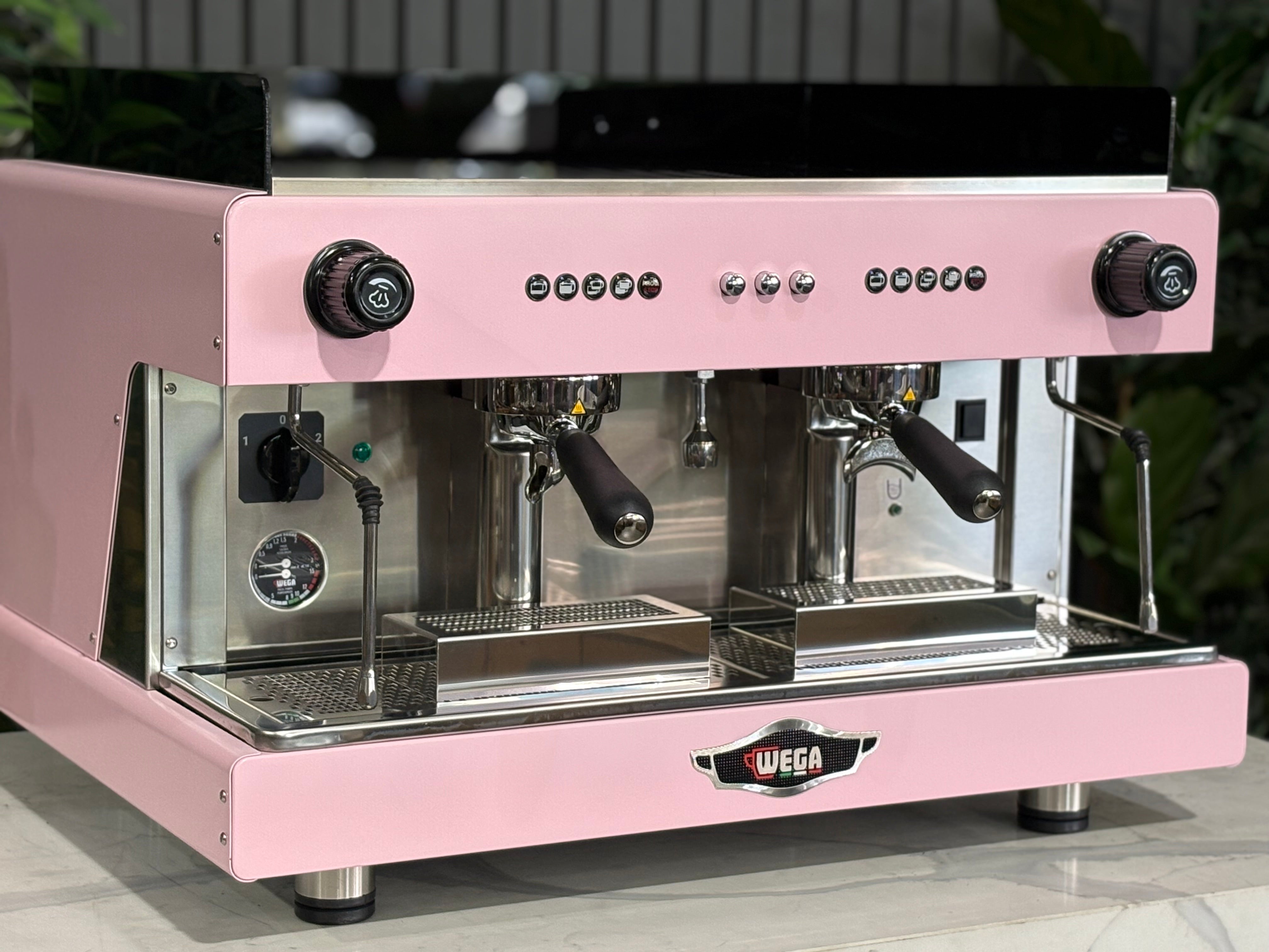 Wega Pegaso EVD - 2 Group Commercial Espresso Machine - Pink Lily