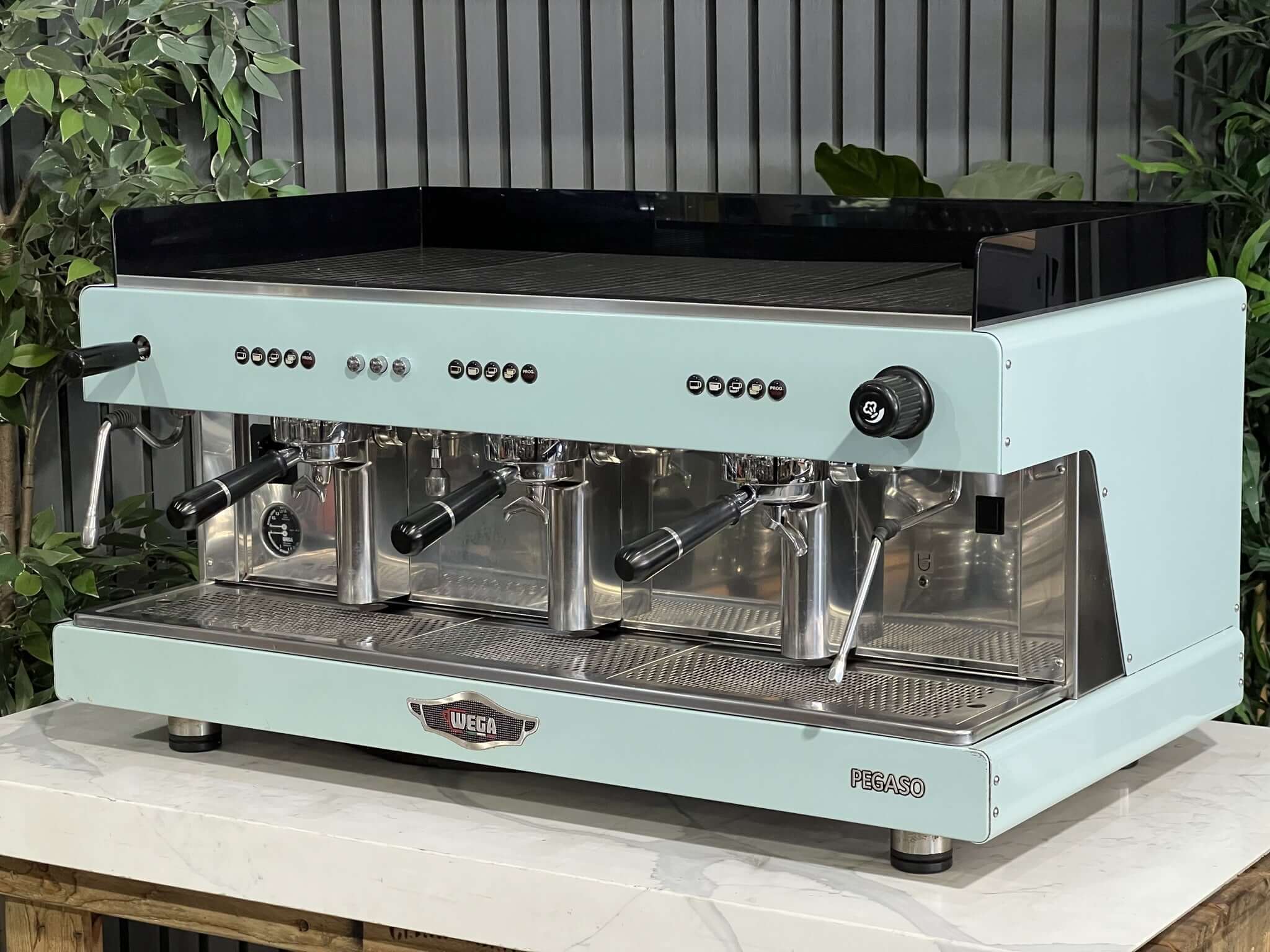 Wega Pegaso - 3 Group Commercial Espresso Machine - Aqua