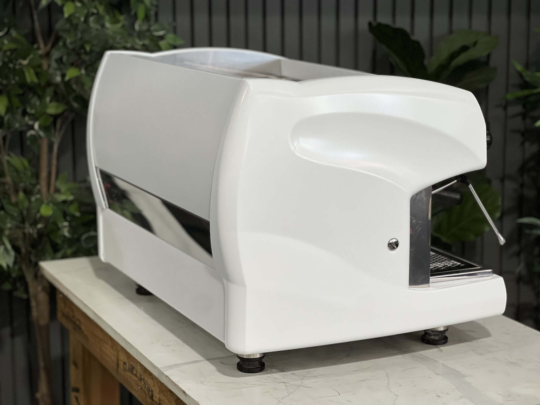 Wega Polaris Low Cup - 2 Group Commercial Espresso Machine - White