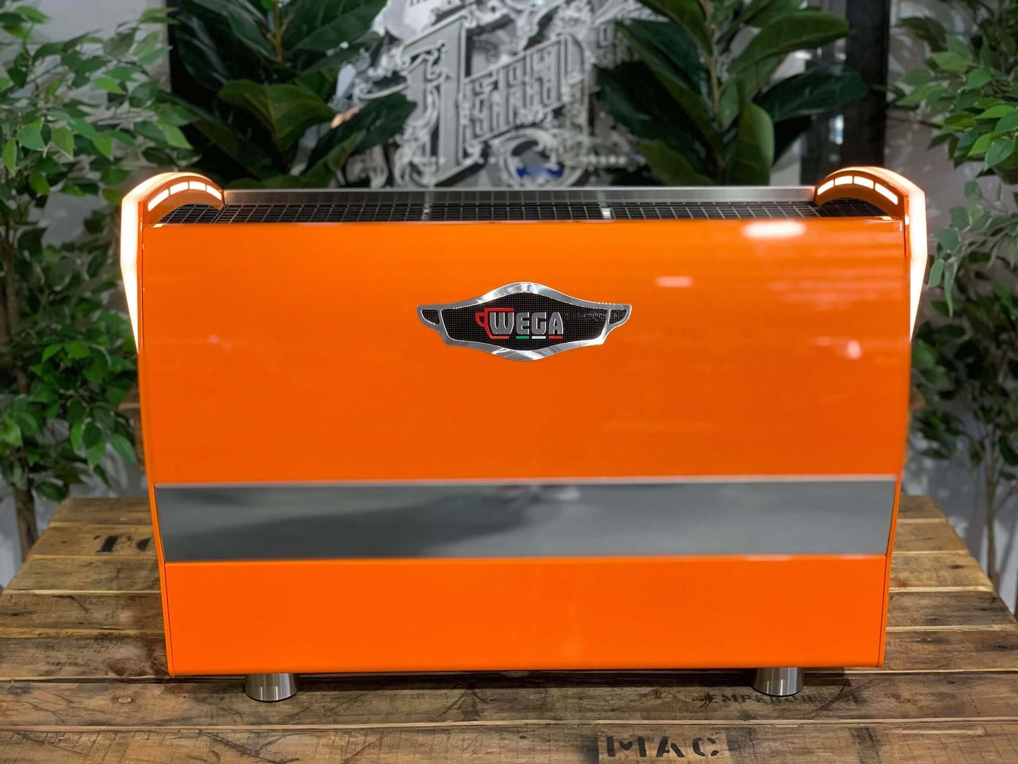 Wega Polaris Tron - 2 Group Commercial Espresso Machine - Orange