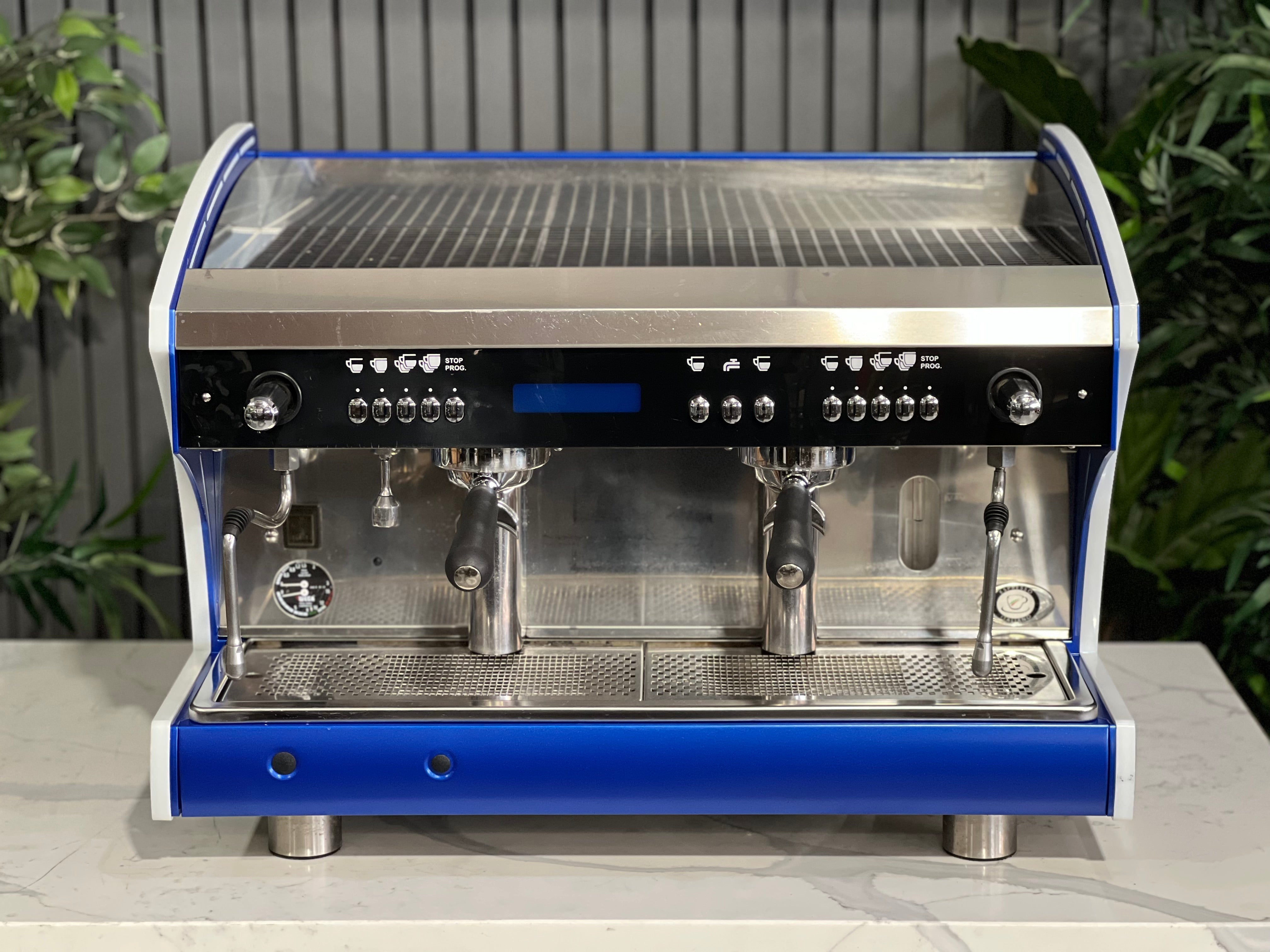 Wega Polaris Tron Deep - 2 Group Commercial Espresso Machine - Blue
