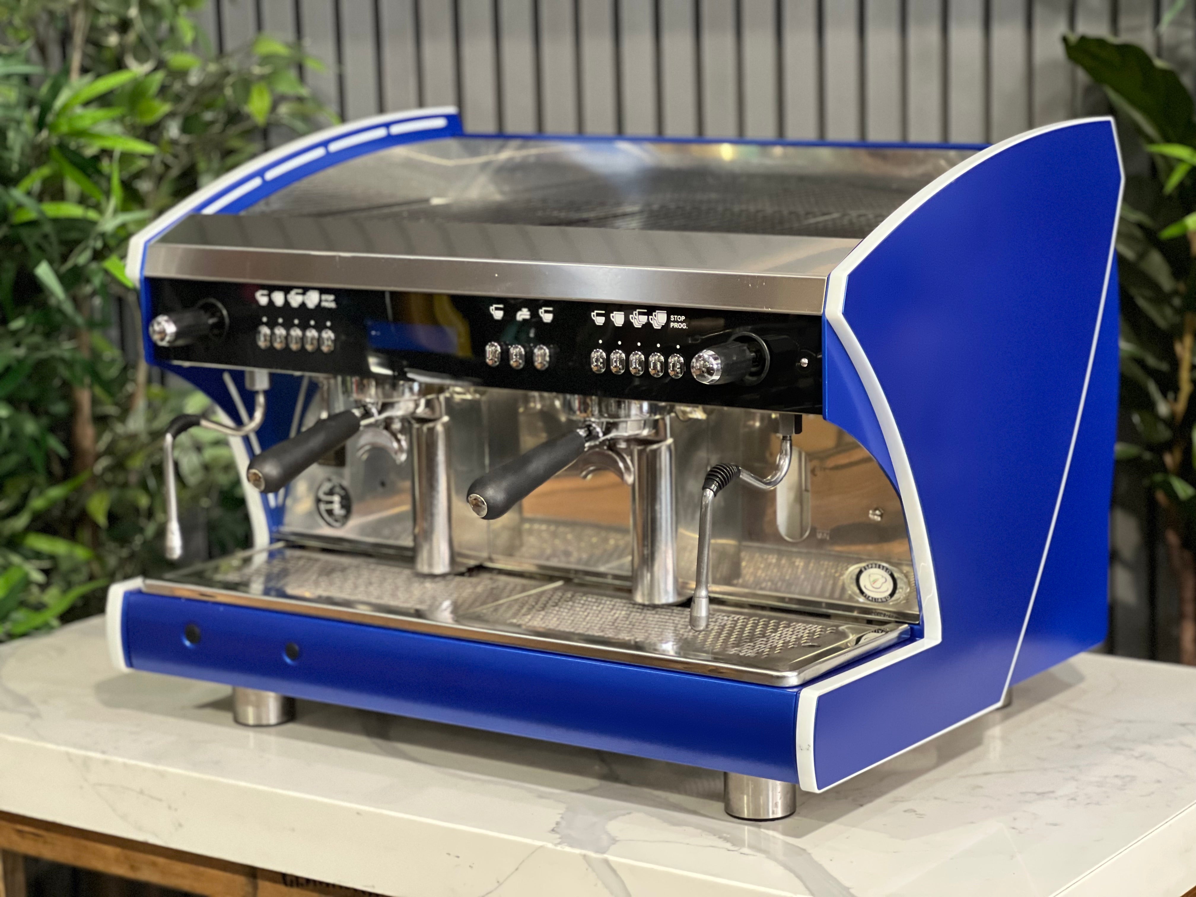 Wega Polaris Tron Deep - 2 Group Commercial Espresso Machine - Blue