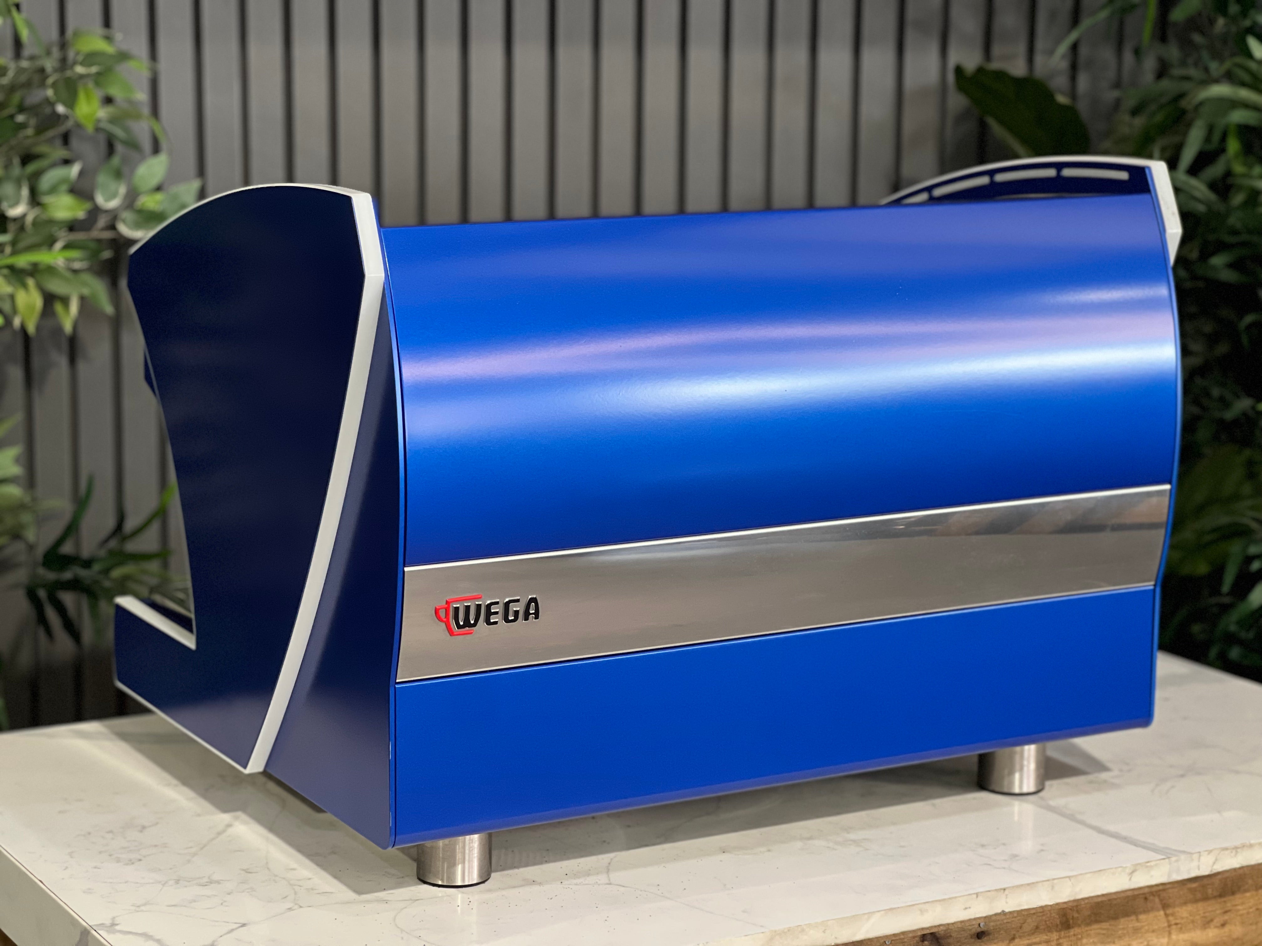 Wega Polaris Tron Deep - 2 Group Commercial Espresso Machine - Blue