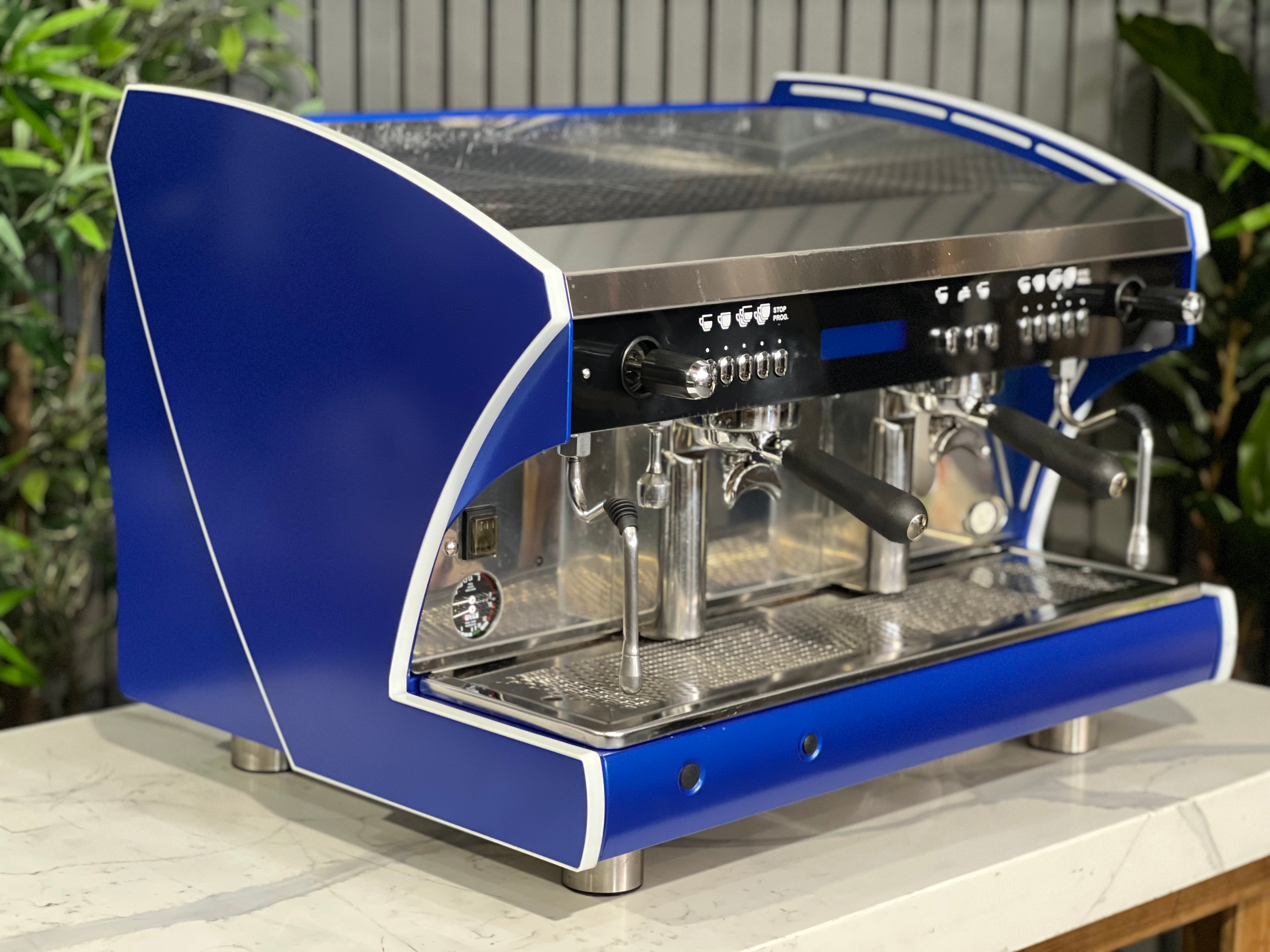 Wega Polaris Tron Deep - 2 Group Commercial Espresso Machine - Blue