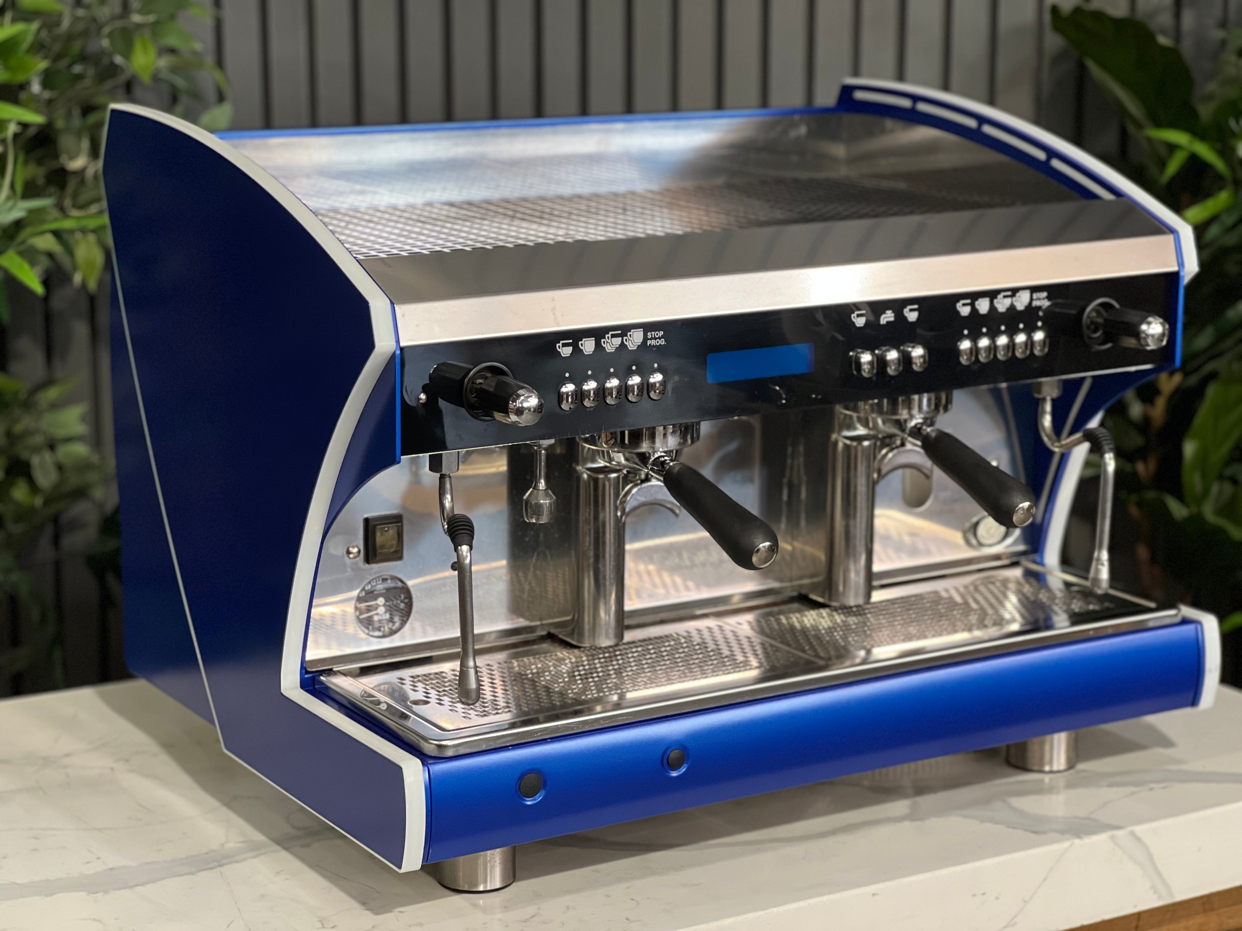 Wega Polaris Tron Deep - 2 Group Commercial Espresso Machine - Blue