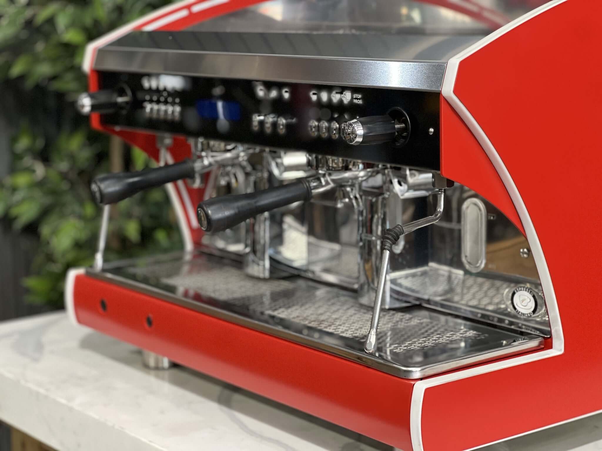 Wega Polaris Tron - 2 Group Commercial Espresso Machine - Red
