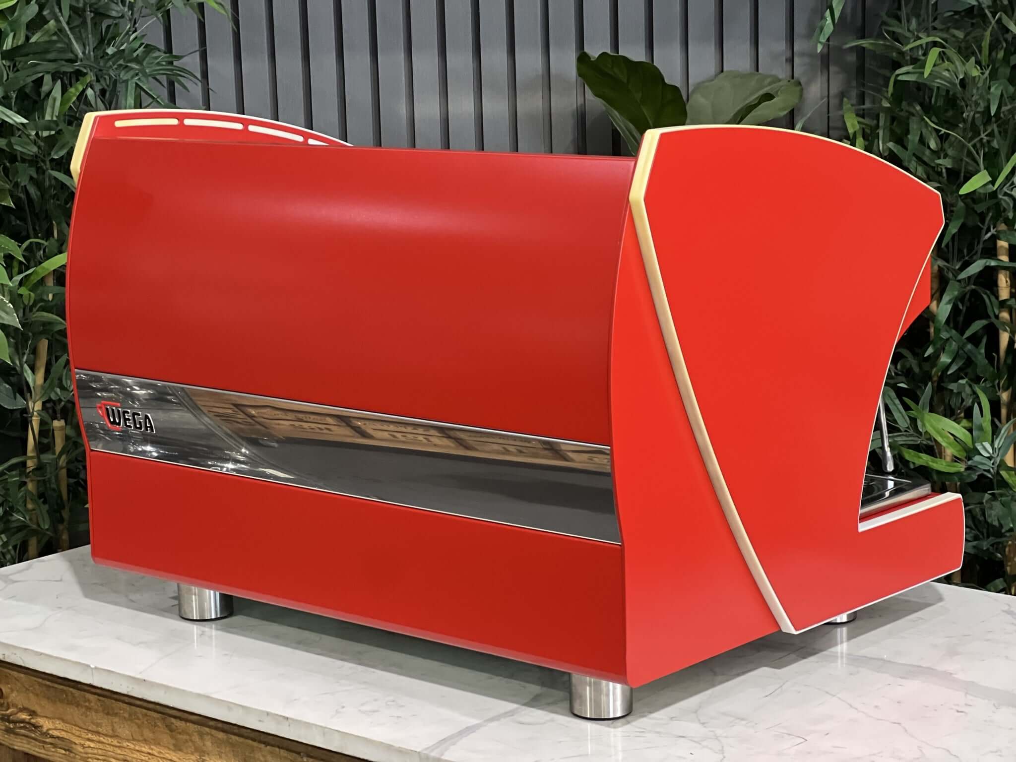 Wega Polaris Tron - 2 Group Commercial Espresso Machine - Red