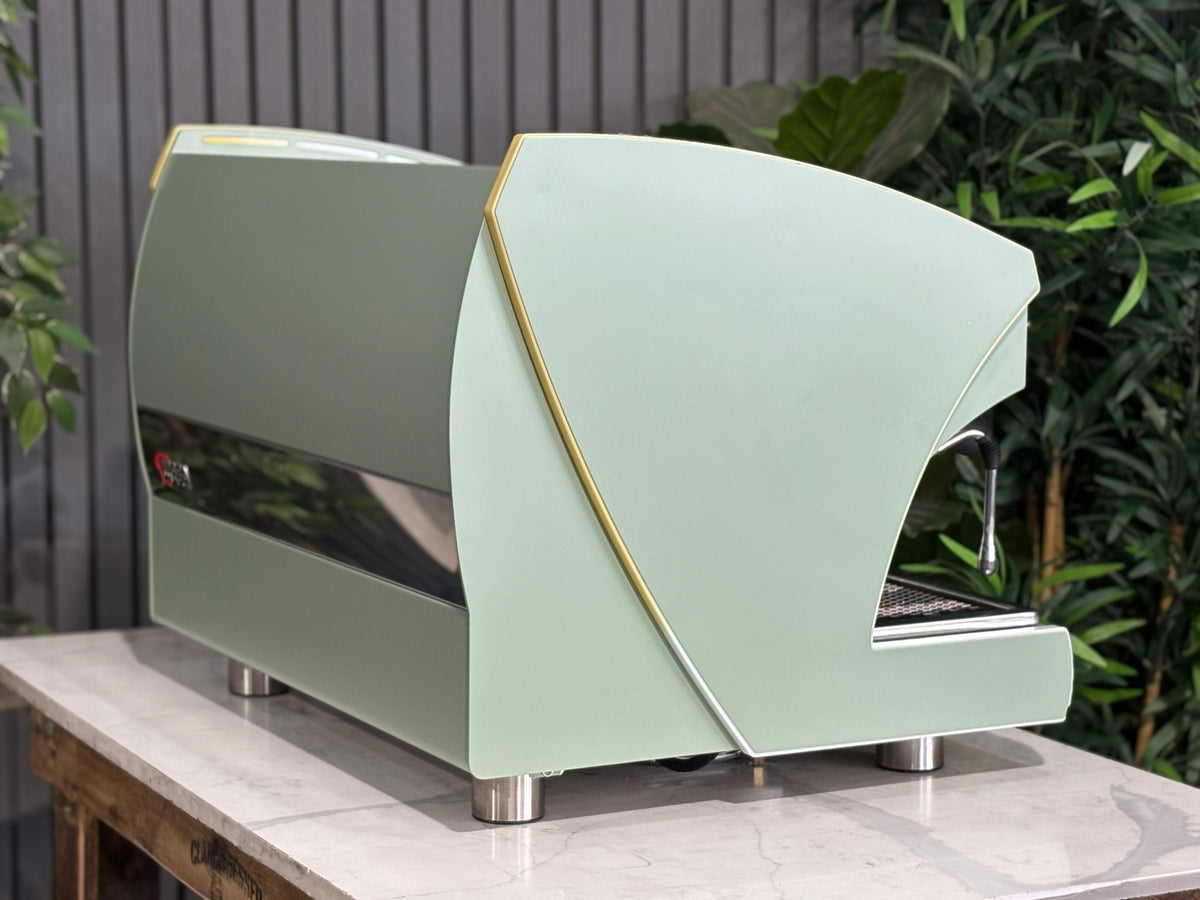 Wega Polaris Tron - - 2 Group Commercial Espresso Machine - Commercial - Sage Green