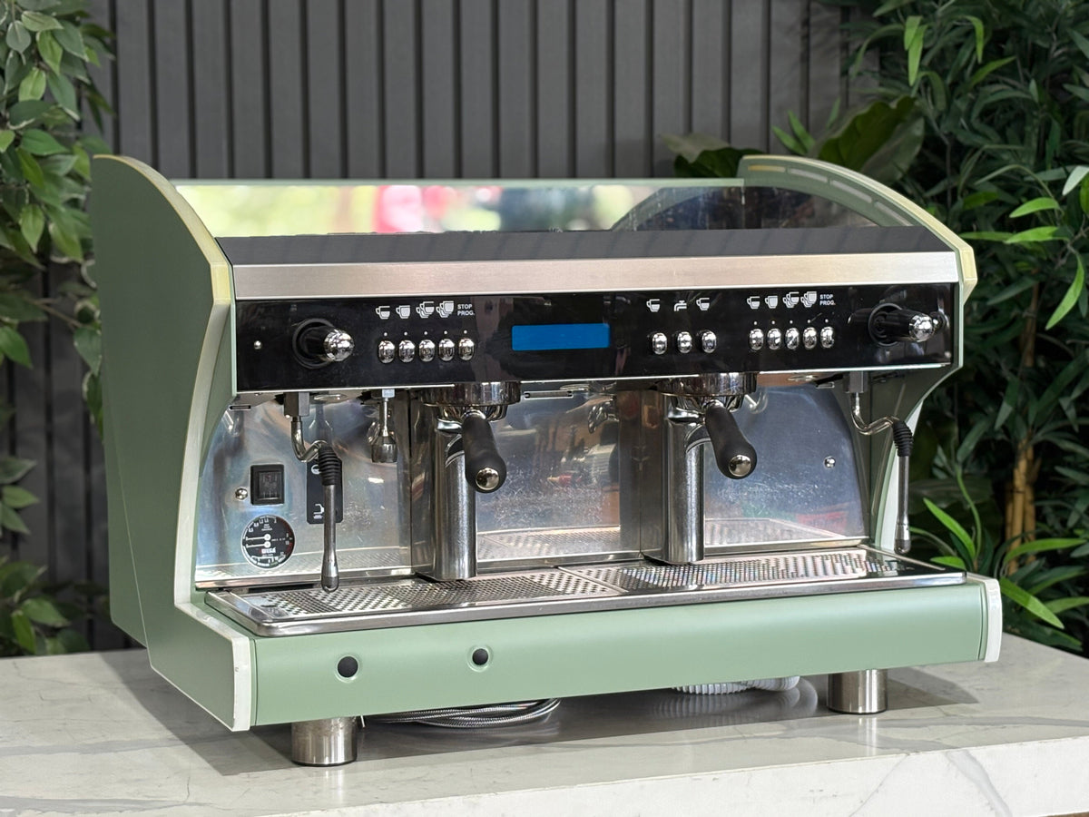 Wega Polaris Tron - - 2 Group Commercial Espresso Machine - Commercial - Sage Green