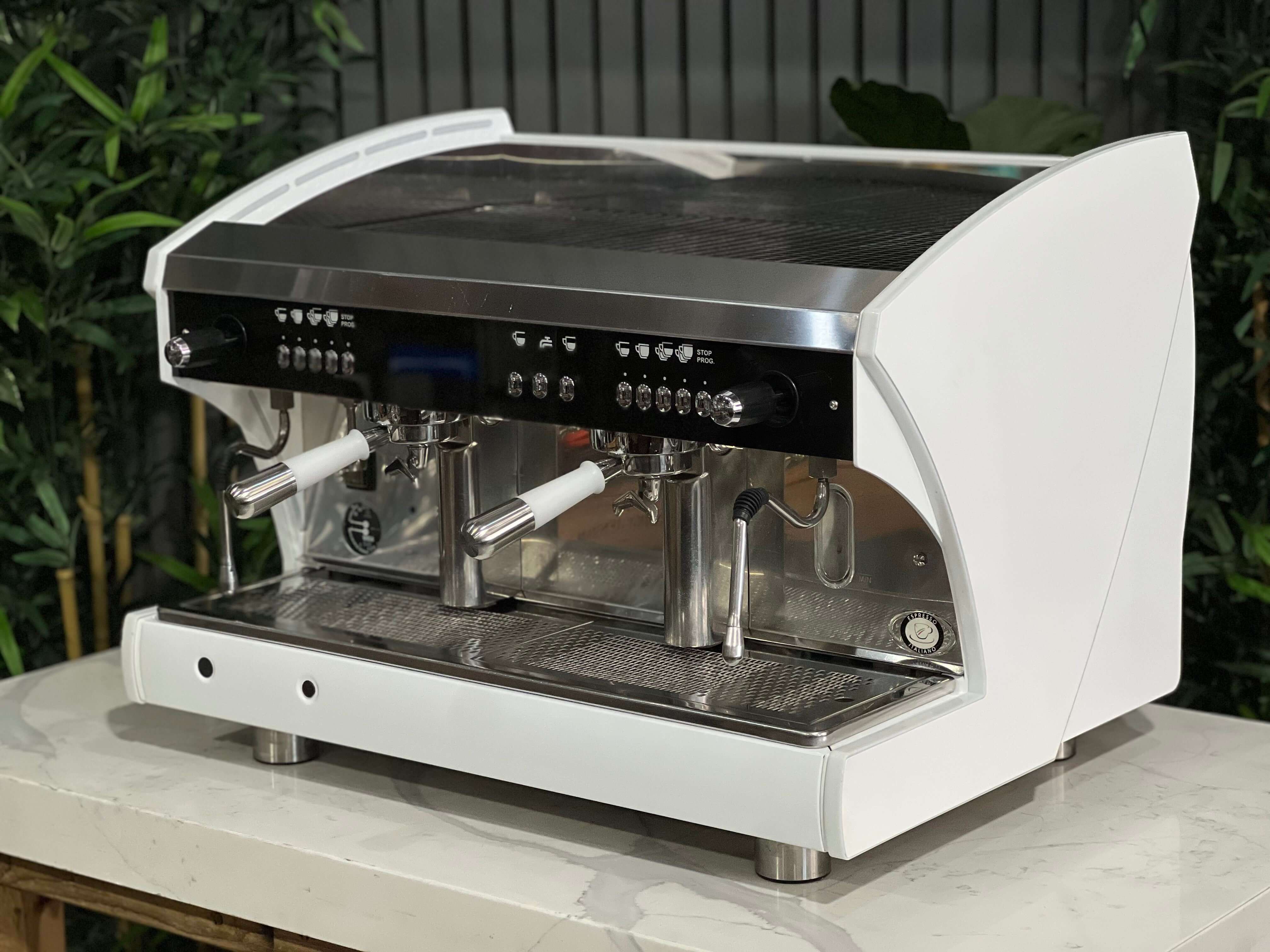 Wega Polaris Tron - 2 Group Commercial Espresso Machine - White