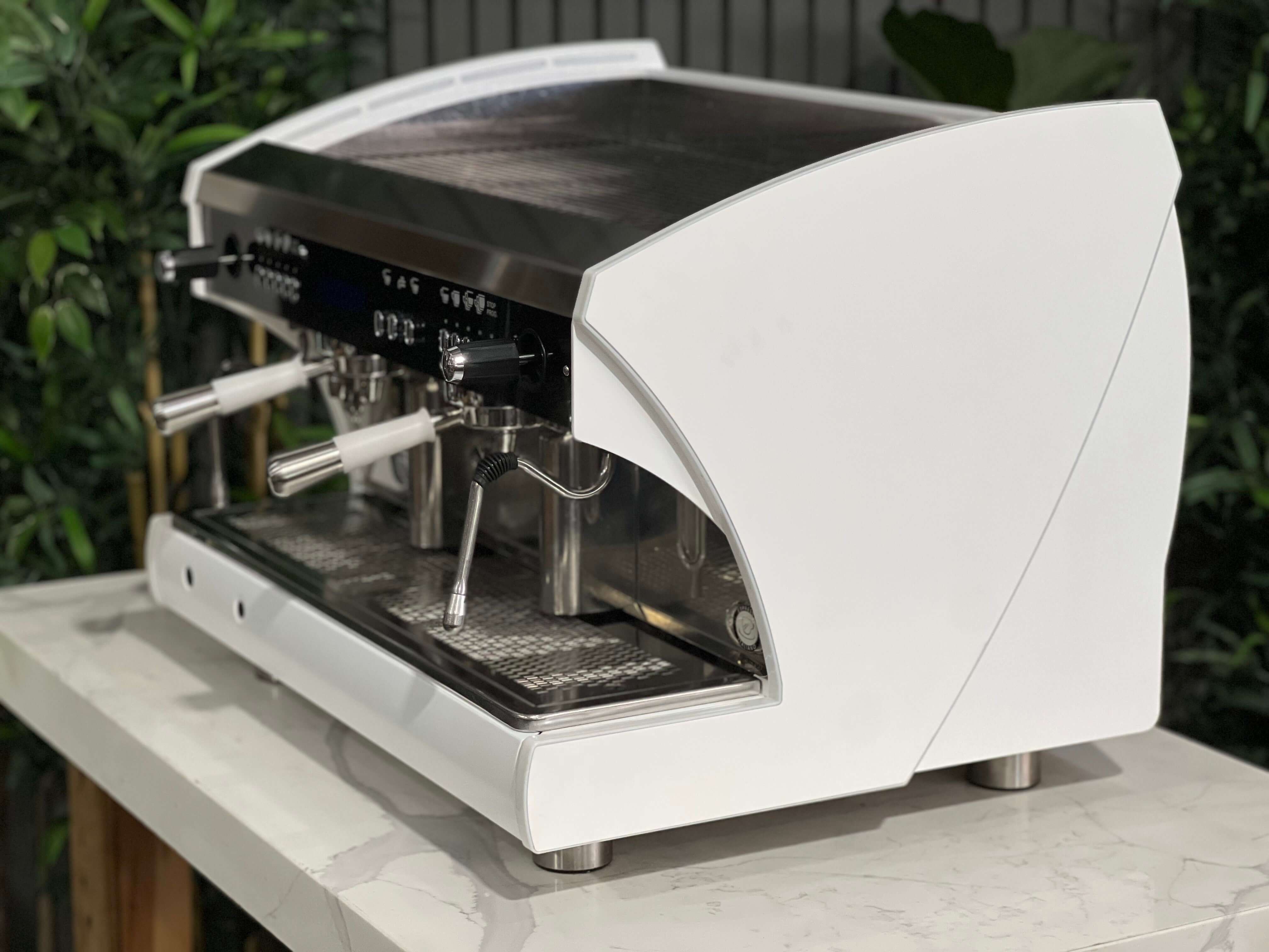 Wega Polaris Tron - 2 Group Commercial Espresso Machine - White