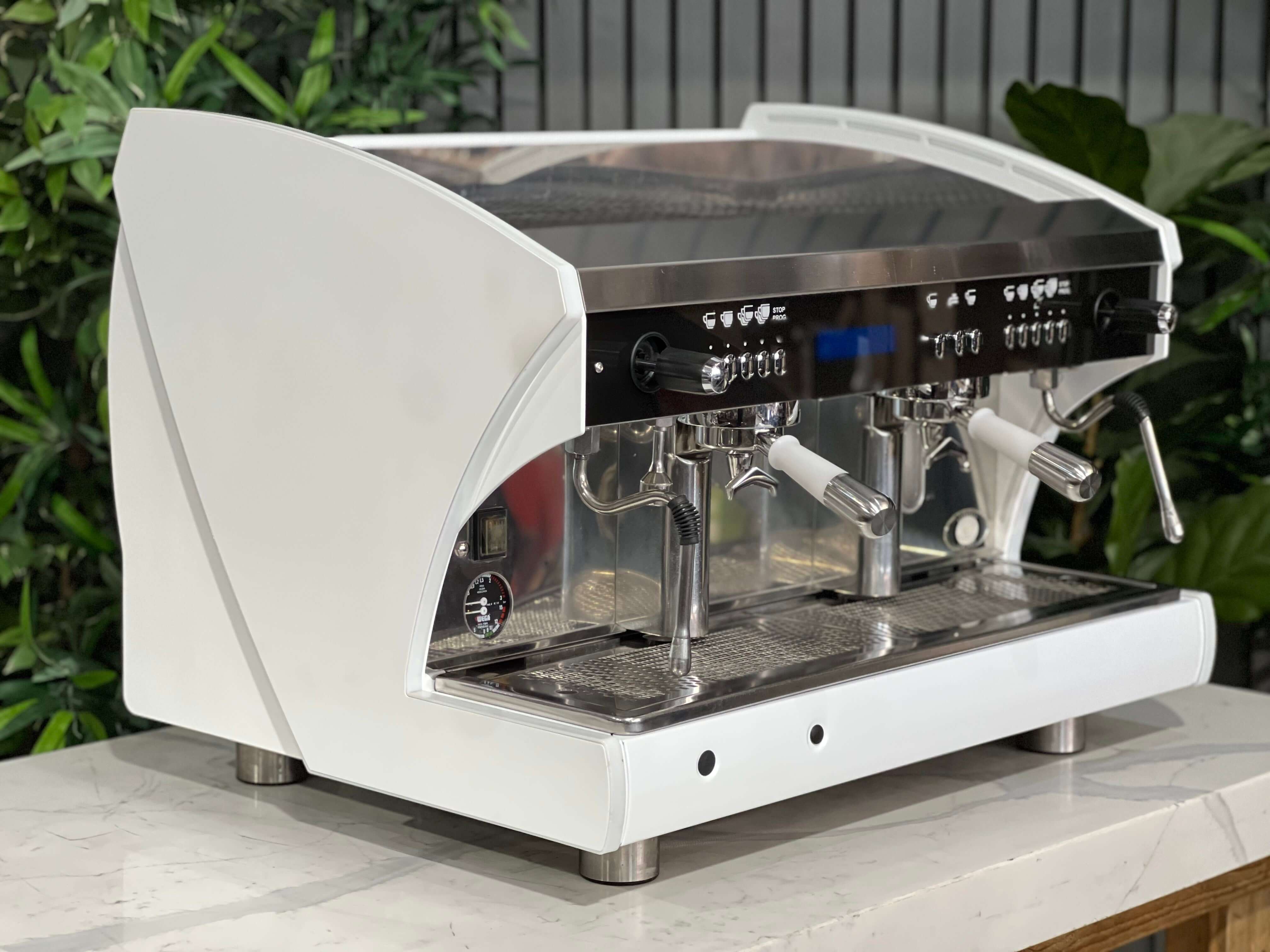 Wega Polaris Tron - 2 Group Commercial Espresso Machine - White