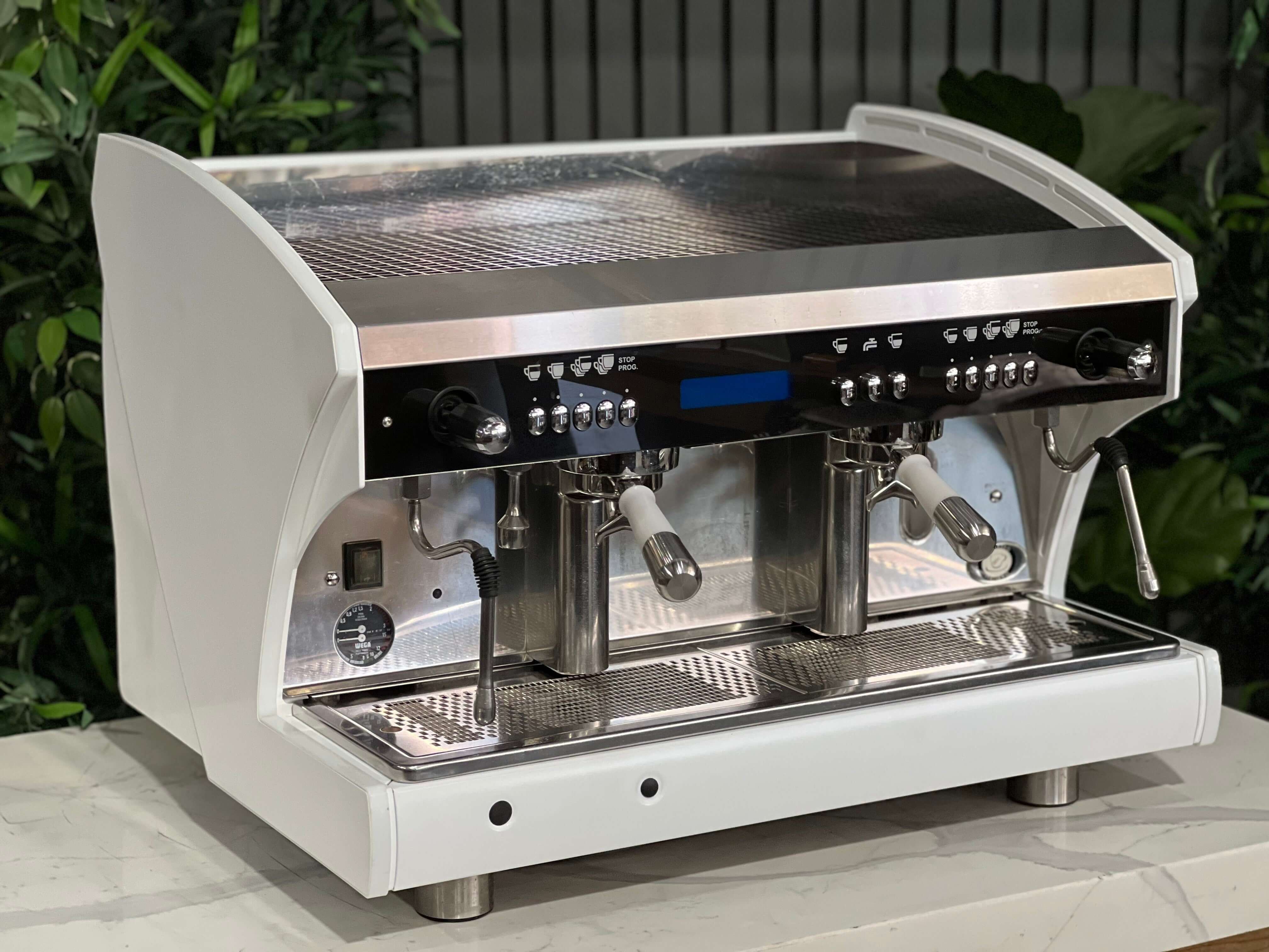 Wega Polaris Tron - 2 Group Commercial Espresso Machine - White