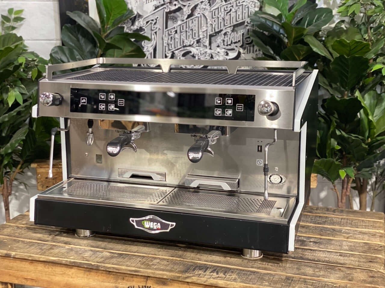 Wega Urban - 2 Group Commercial Espresso Machine - Black