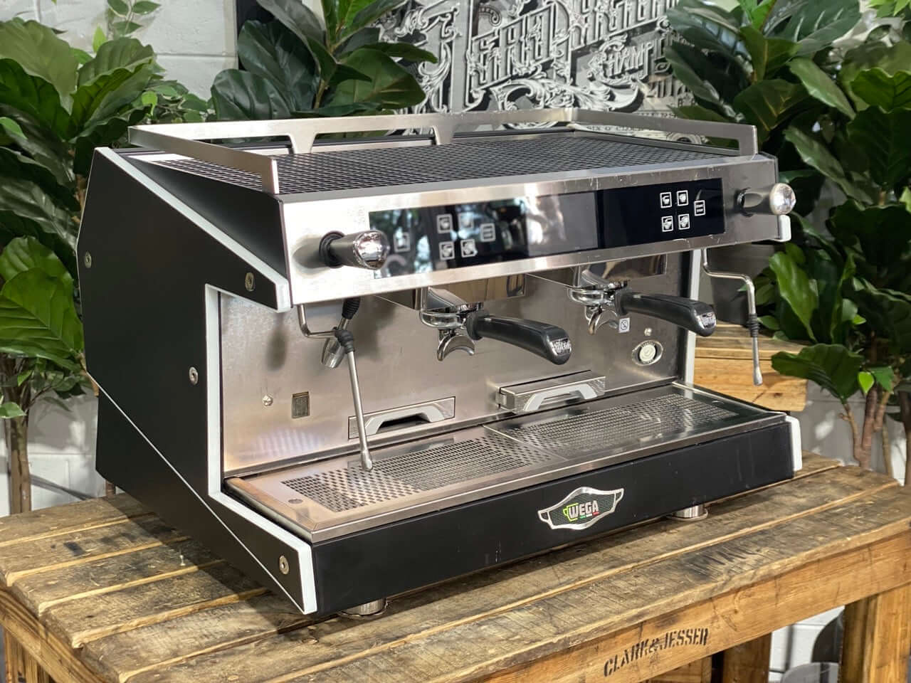 Wega Urban - 2 Group Commercial Espresso Machine - Black
