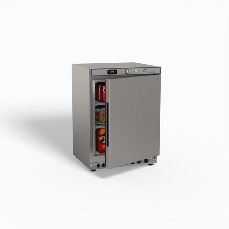 Thermaster Stainless Steel Uprighht Static Freezer XF200SS