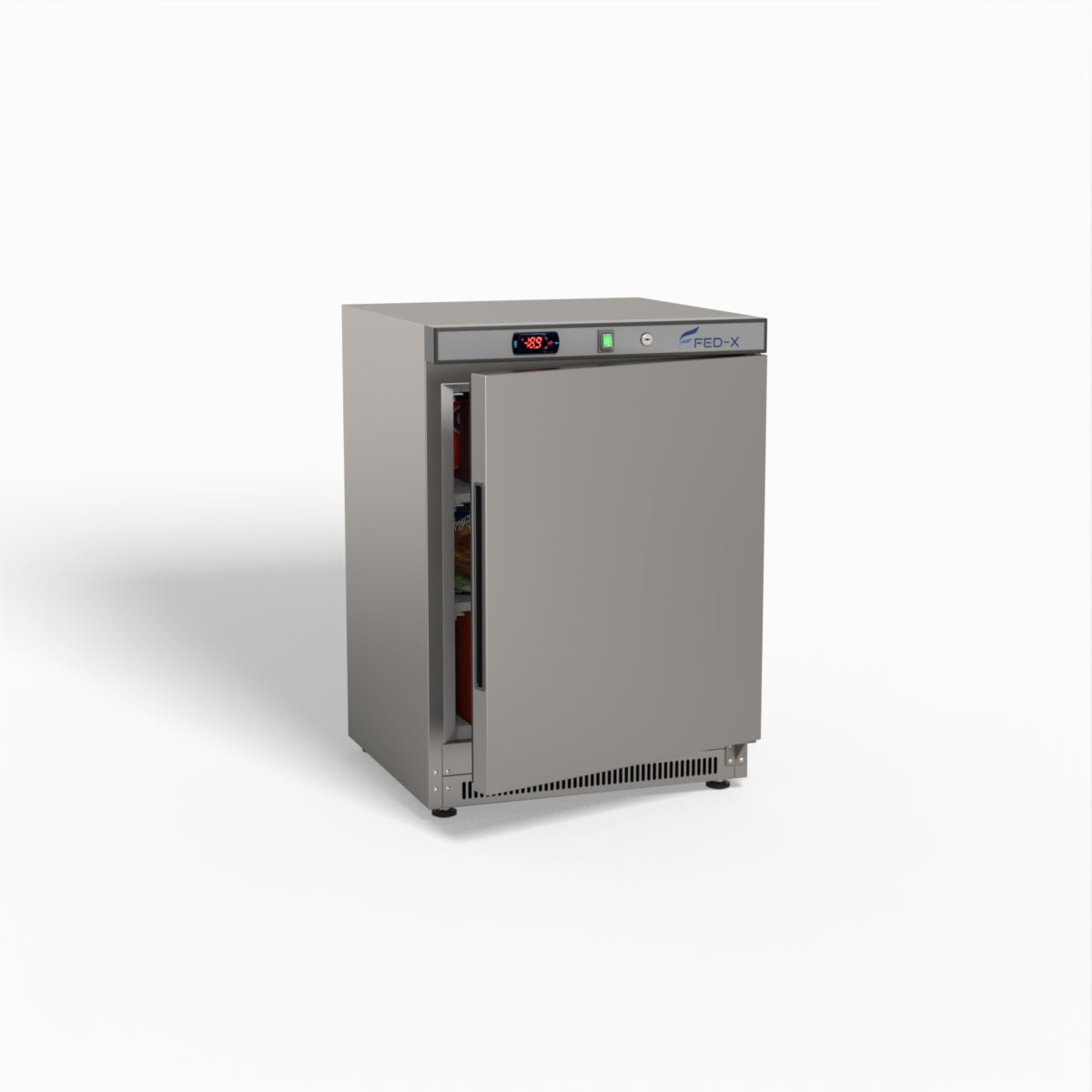 Thermaster Stainless Steel Uprighht Static Freezer XF200SS