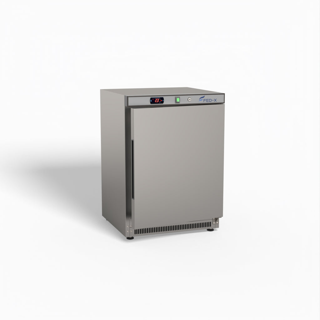 FED-X Thermaster Stainless Steel Upright Static Fridge XR200SS