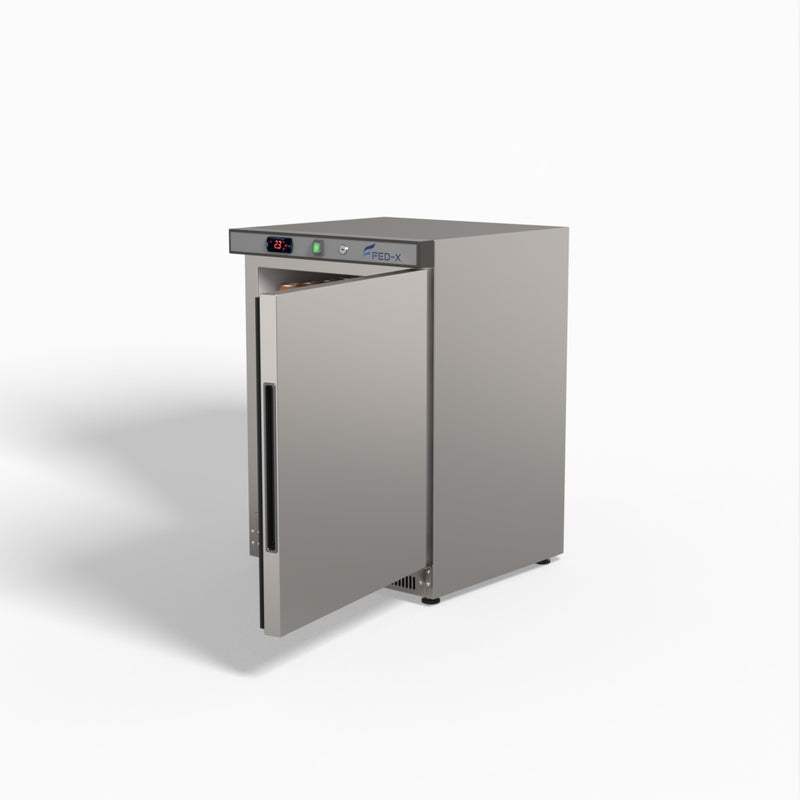 Thermaster Stainless Steel Upright Static Fridge XR200SS