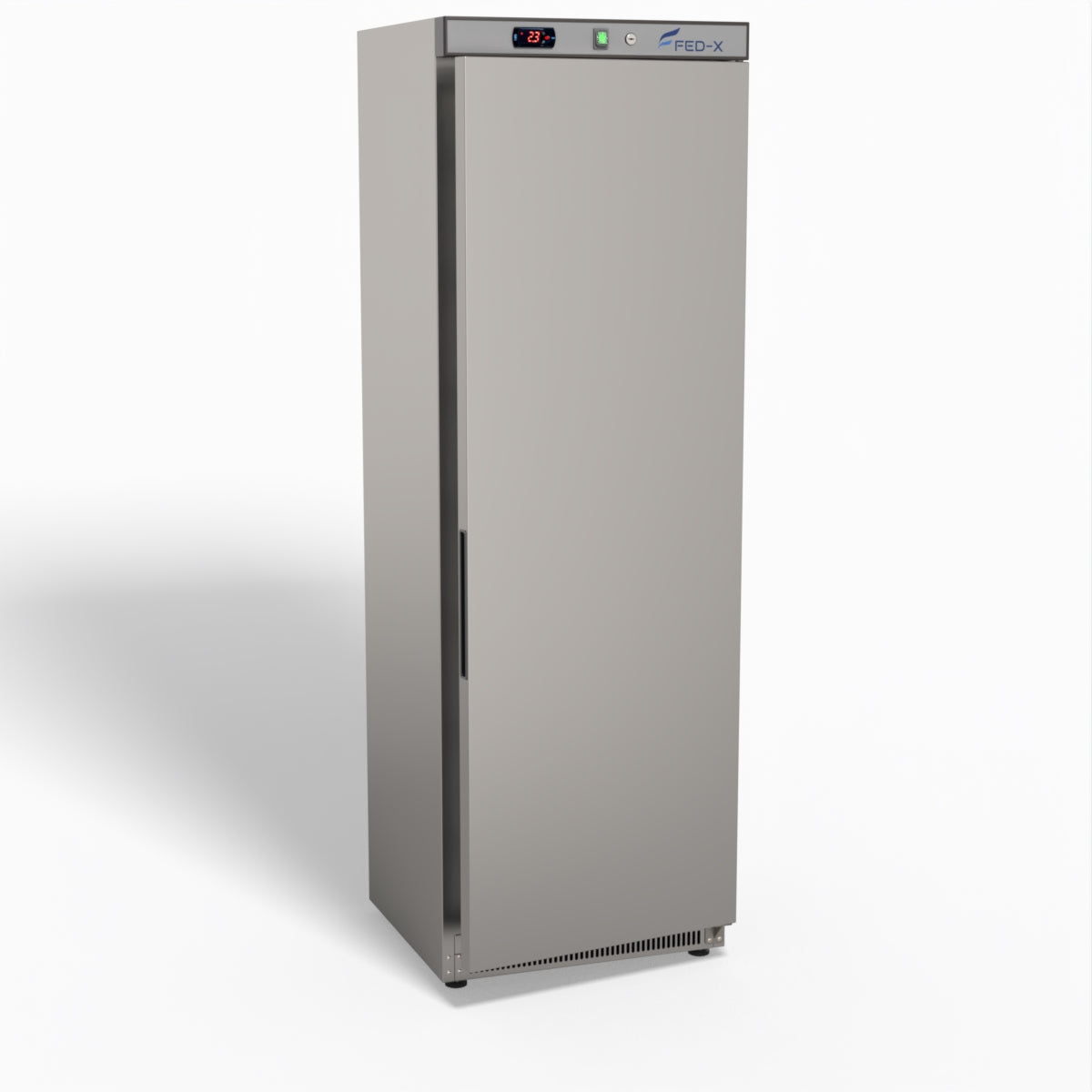 Stainless Steel Upright Static Fridge XR400SS